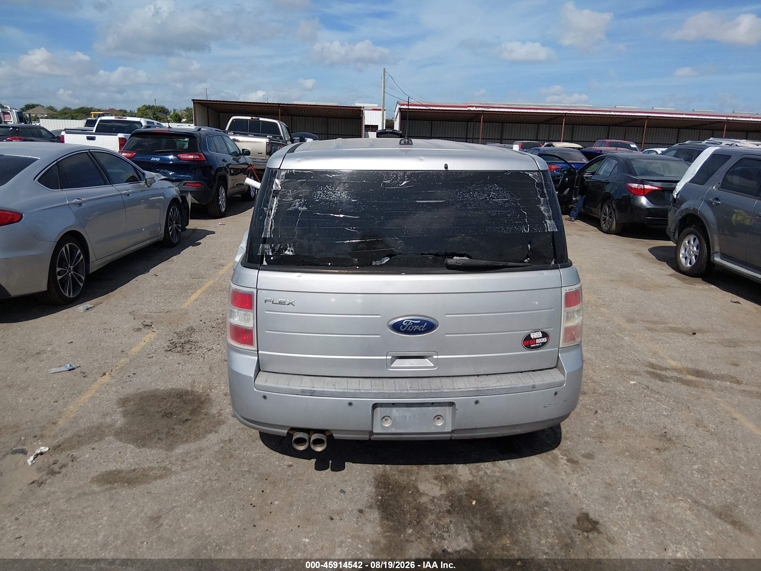 2009 Ford Flex Se Silver vin: 2FMDK51CX9BA51241