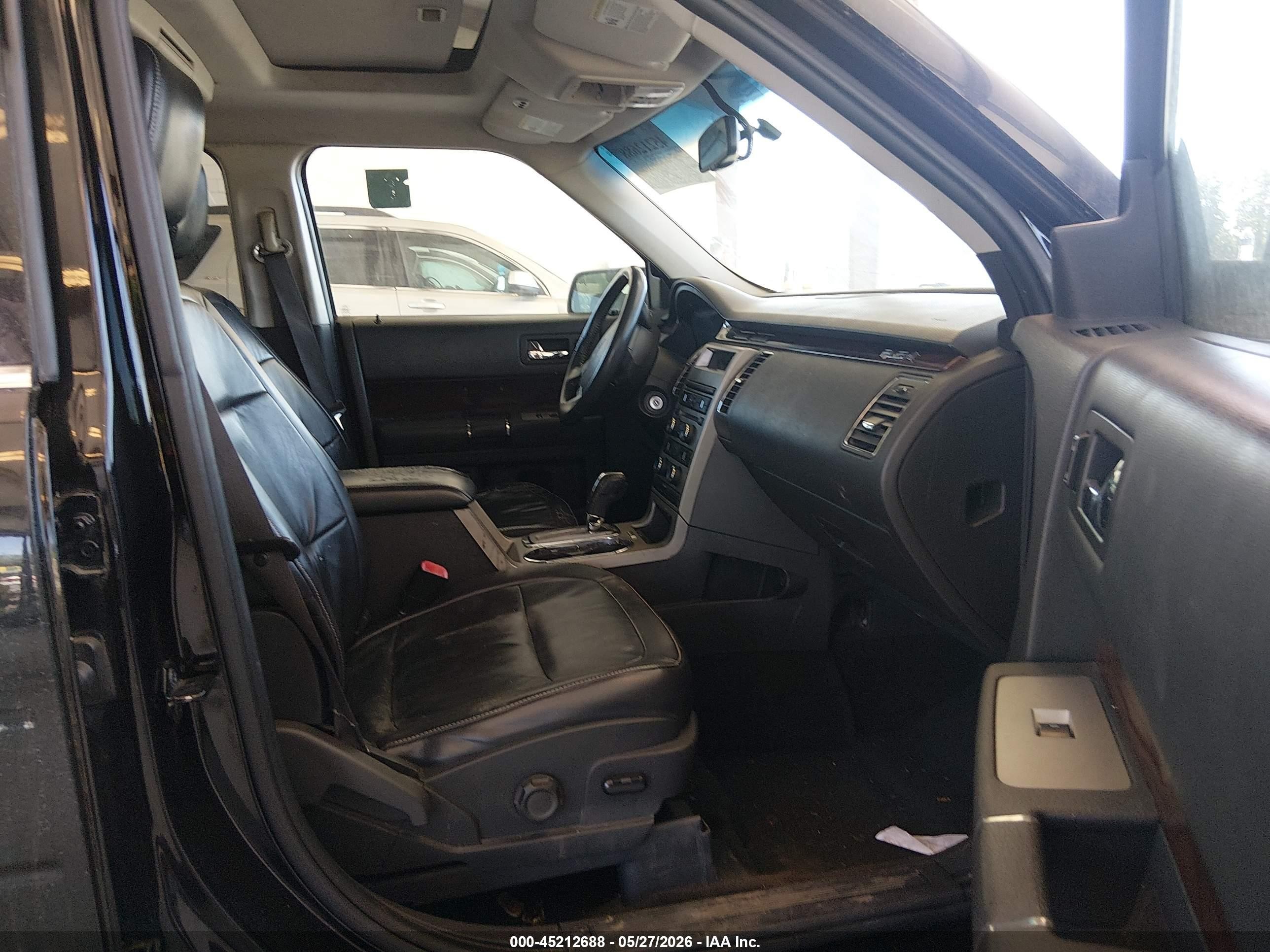 2009 Ford Flex Sel Black vin: 2FMDK52C09BA12821