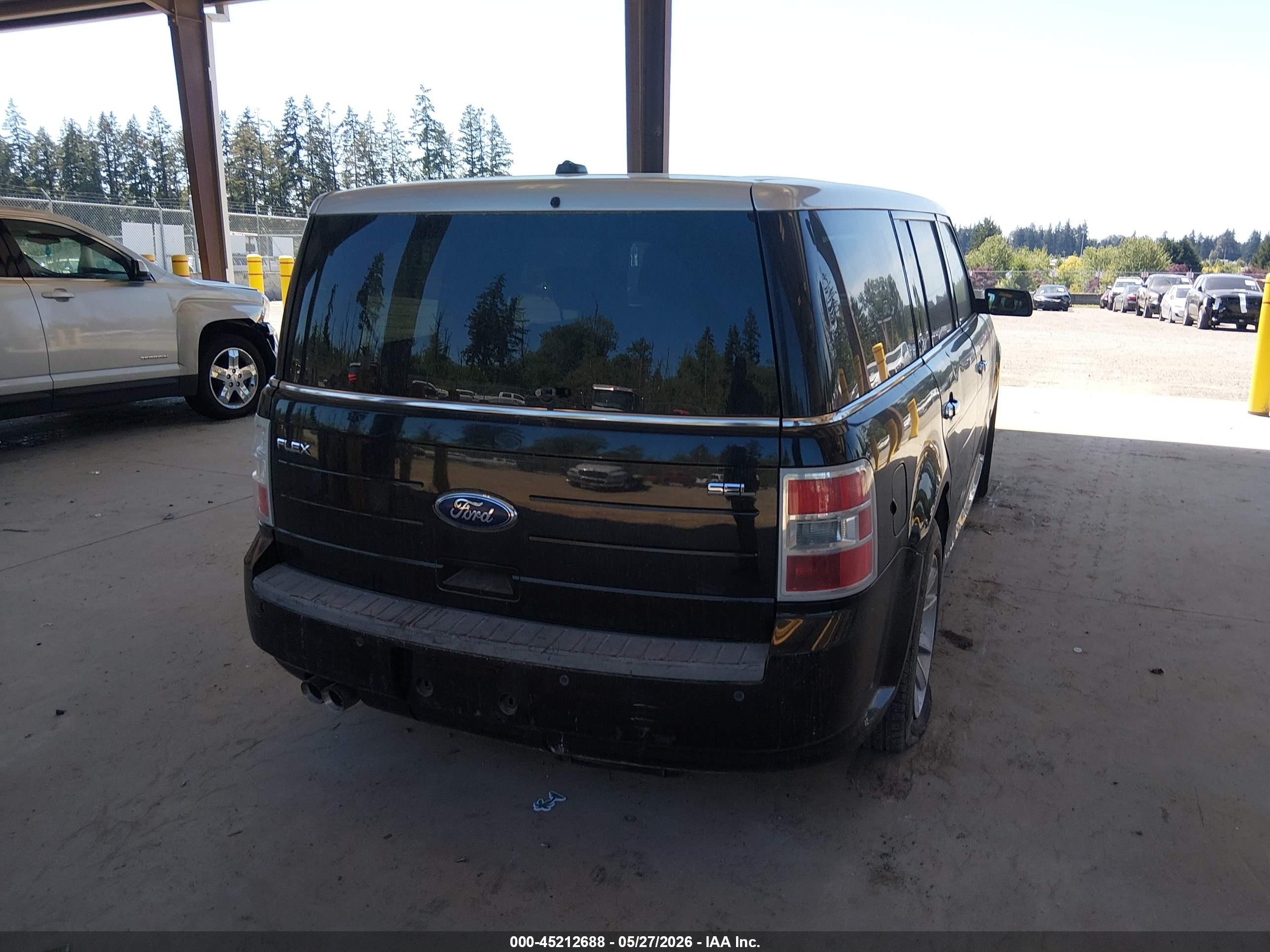 2009 Ford Flex Sel Black vin: 2FMDK52C09BA12821