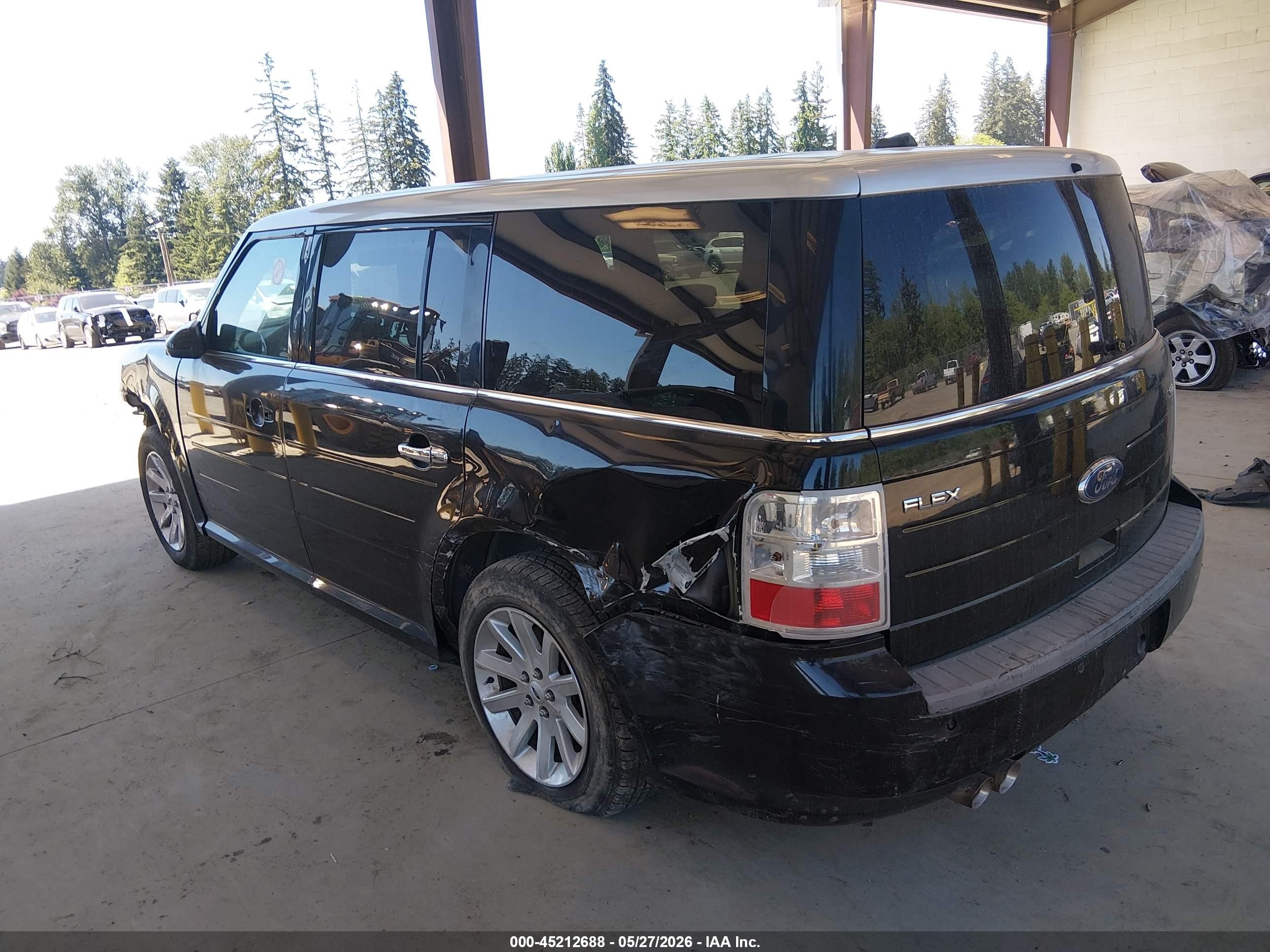 2009 Ford Flex Sel Black vin: 2FMDK52C09BA12821