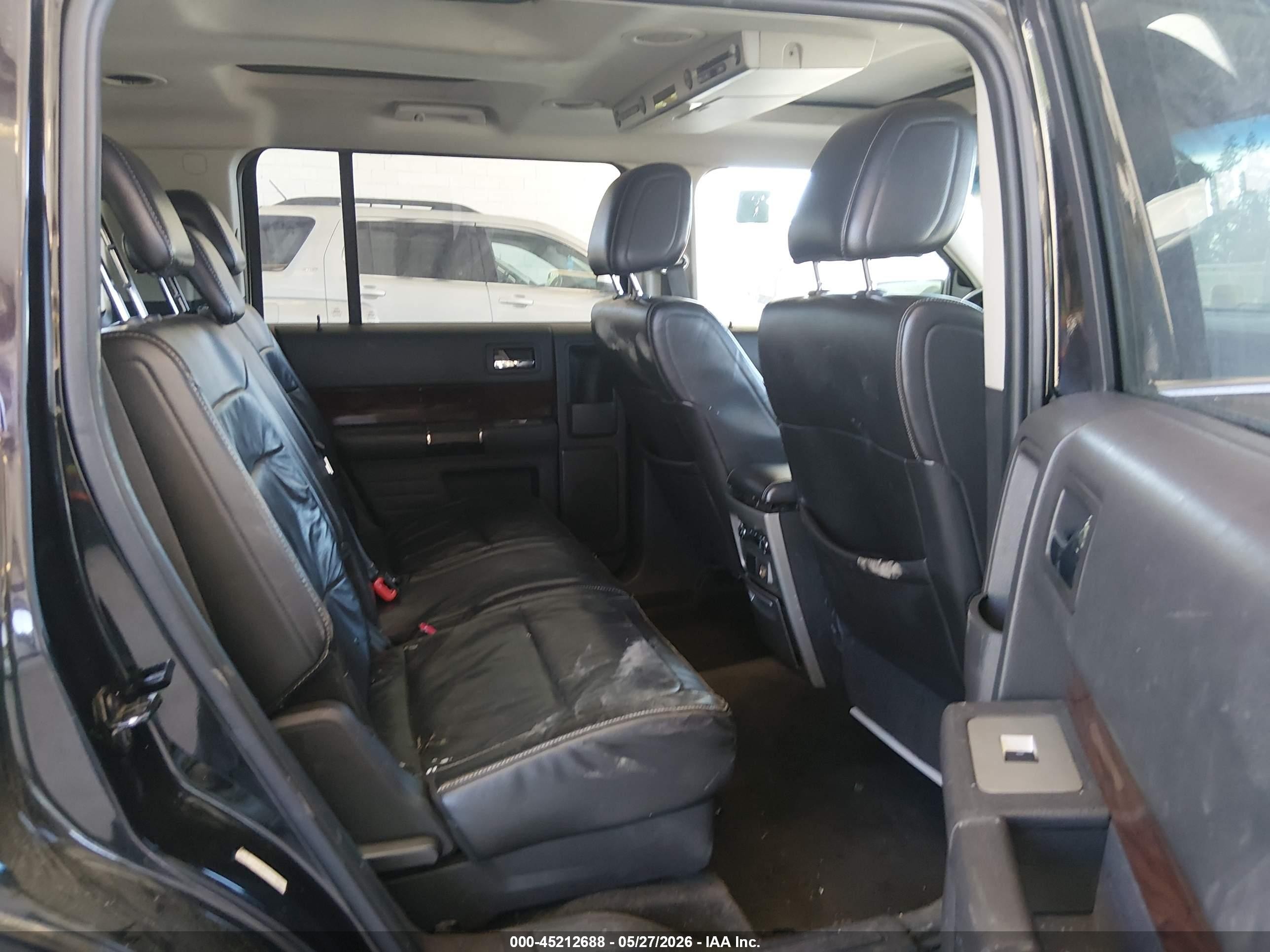 2009 Ford Flex Sel Black vin: 2FMDK52C09BA12821