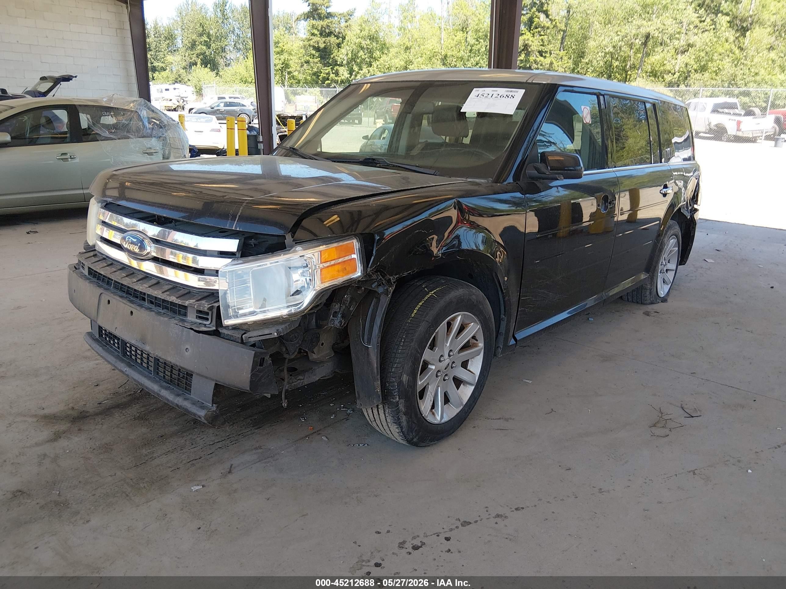 2009 Ford Flex Sel Black vin: 2FMDK52C09BA12821