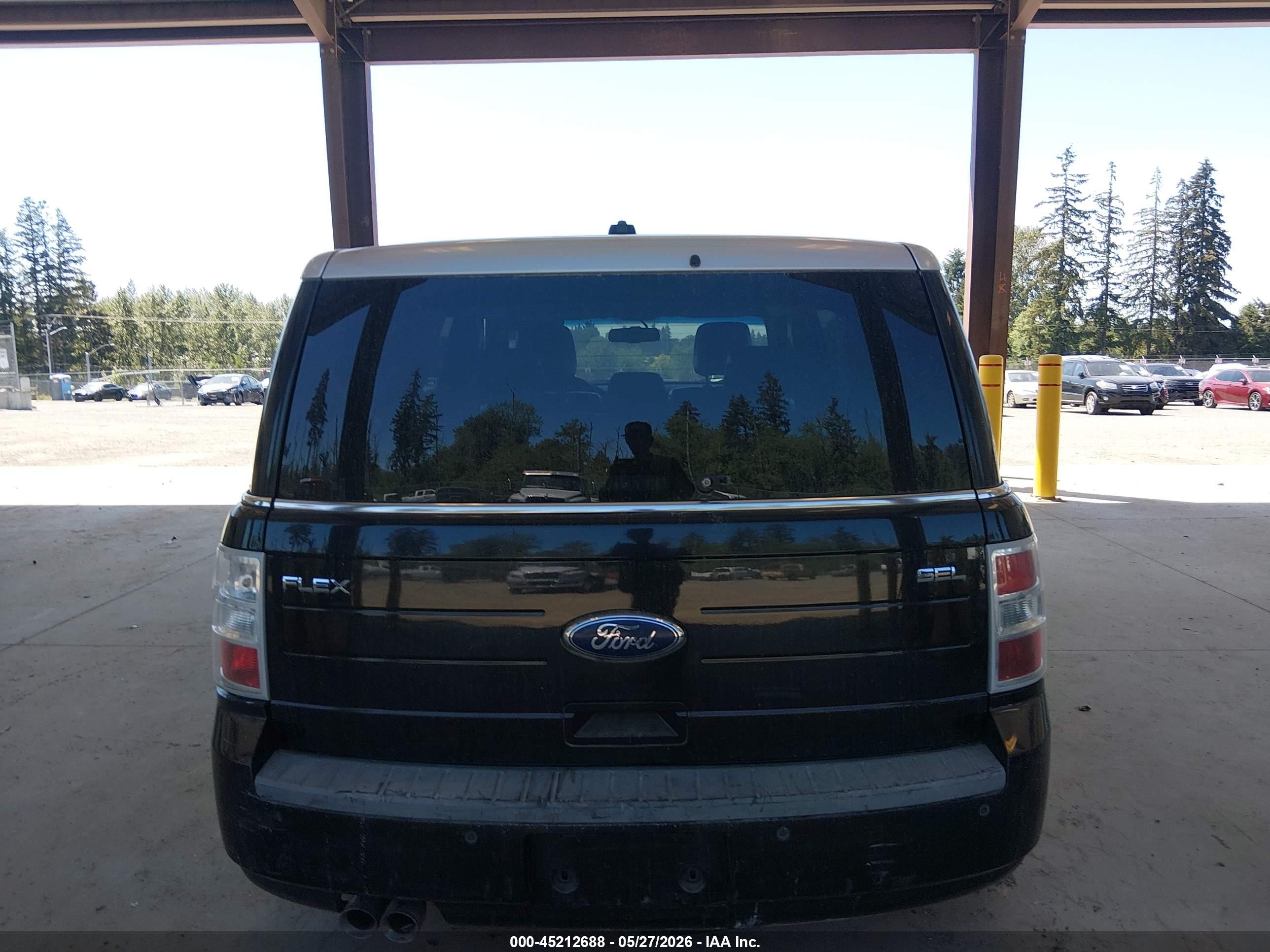 2009 Ford Flex Sel Black vin: 2FMDK52C09BA12821