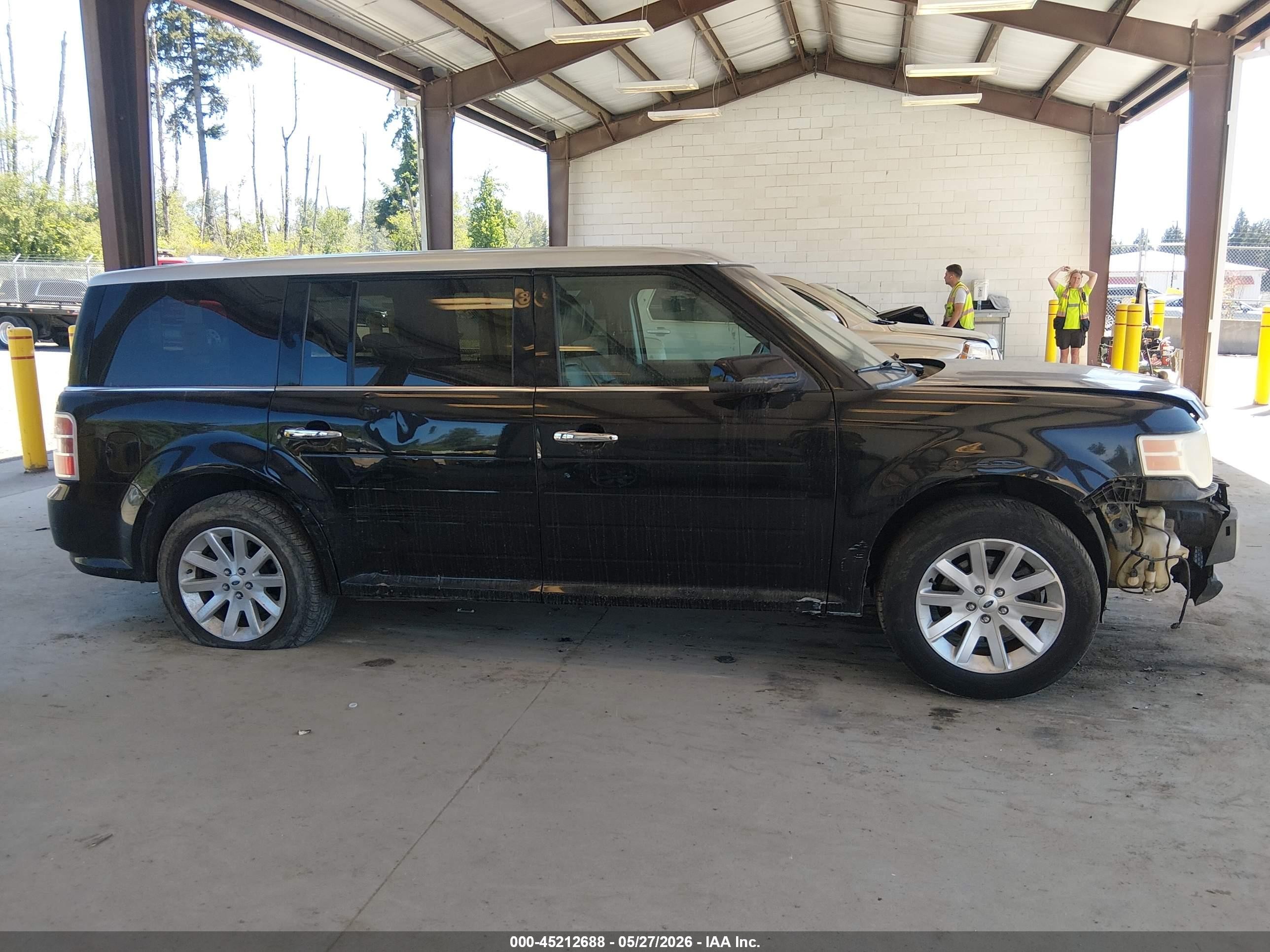 2009 Ford Flex Sel Black vin: 2FMDK52C09BA12821