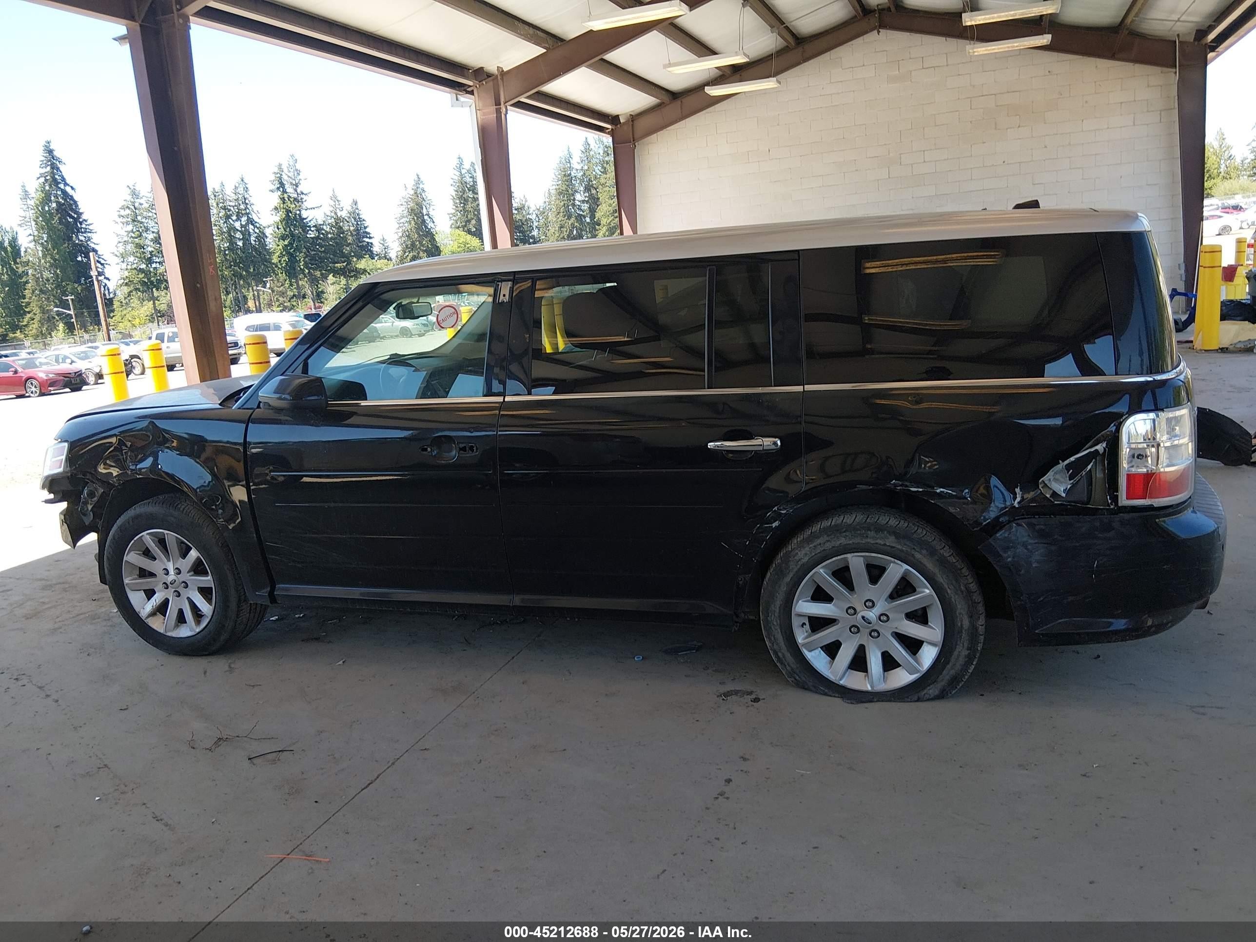 2009 Ford Flex Sel Black vin: 2FMDK52C09BA12821