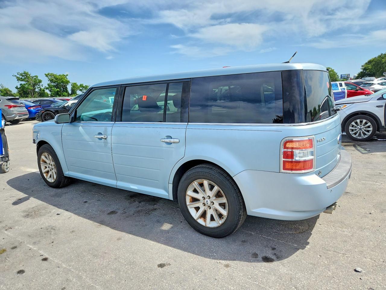 2009 Ford Flex Sel Blue vin: 2FMDK52C19BA04923
