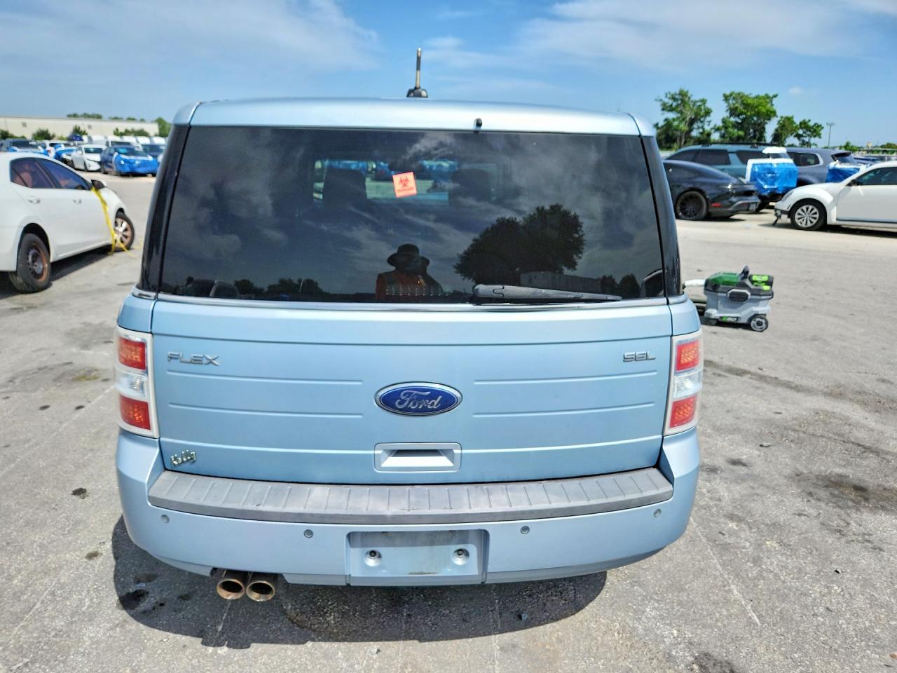 2009 Ford Flex Sel Blue vin: 2FMDK52C19BA04923