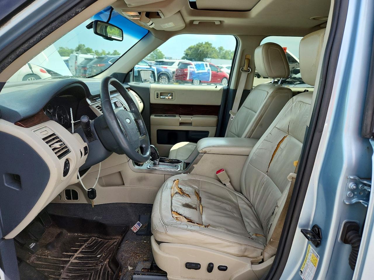 2009 Ford Flex Sel Blue vin: 2FMDK52C19BA04923