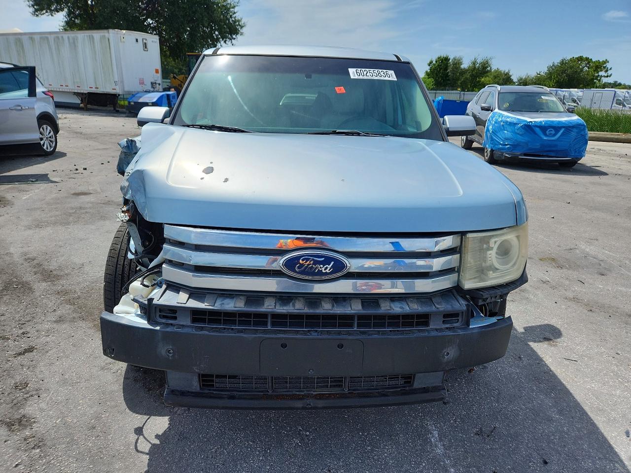 2009 Ford Flex Sel Blue vin: 2FMDK52C19BA04923