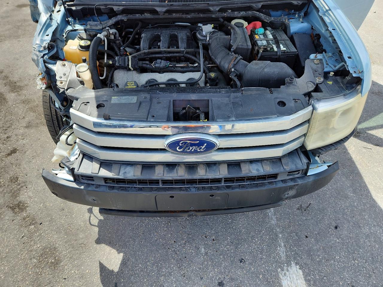 2009 Ford Flex Sel Blue vin: 2FMDK52C19BA04923