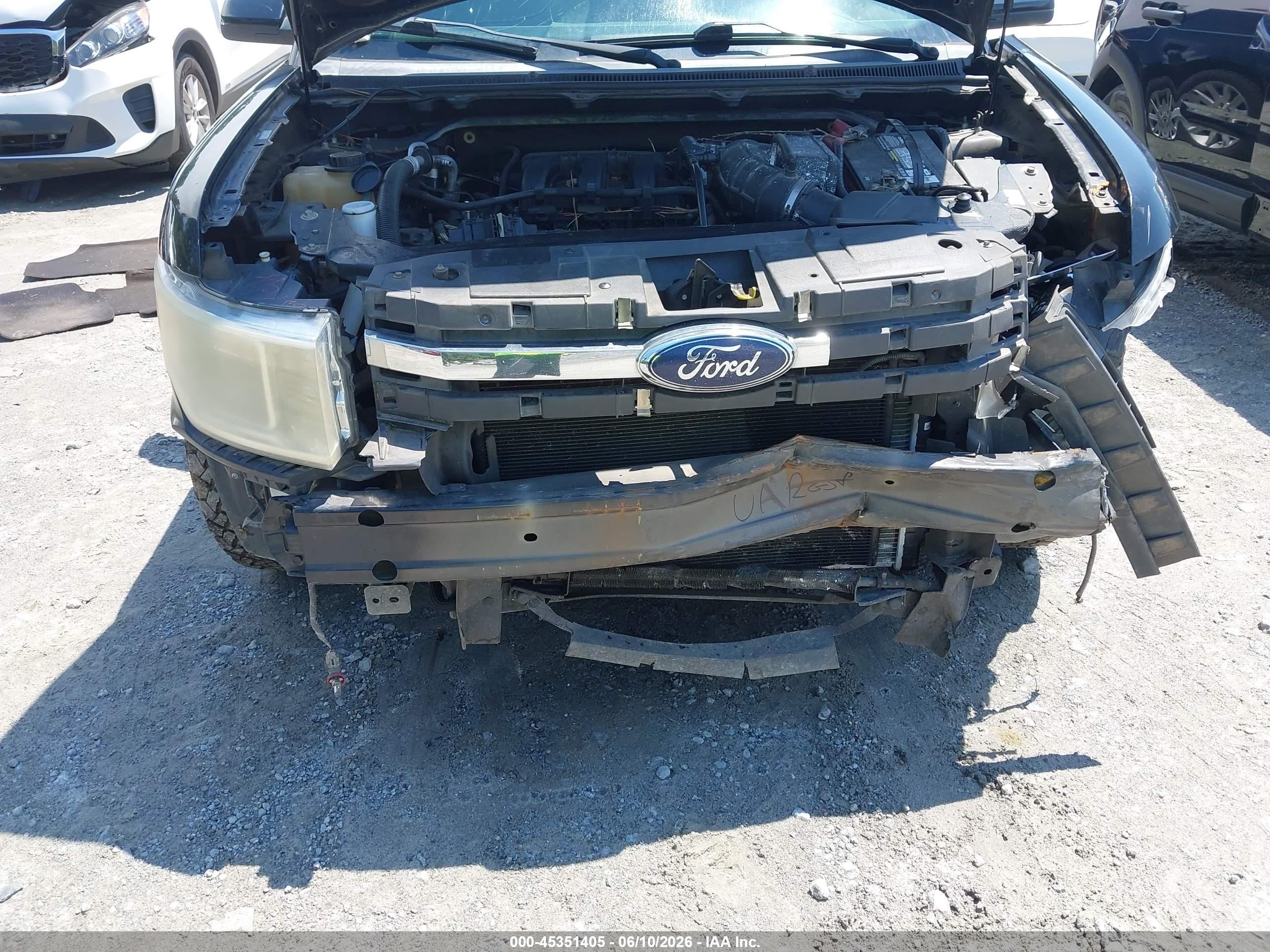 2009 Ford Flex Sel Black vin: 2FMDK52C19BA12116