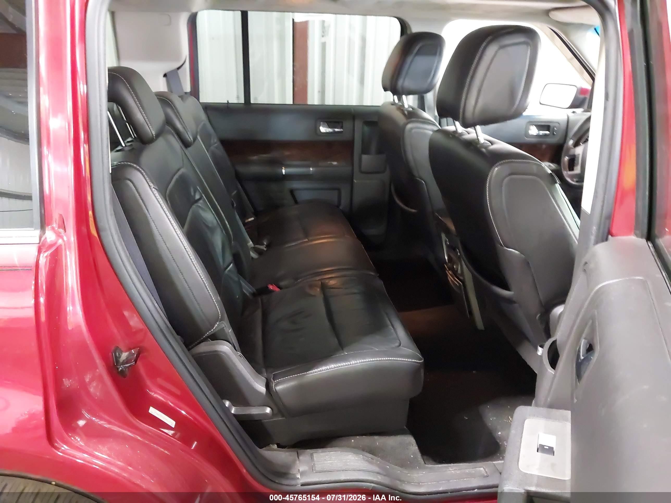 2009 Ford Flex Sel Красный vin: 2FMDK52C19BA12746