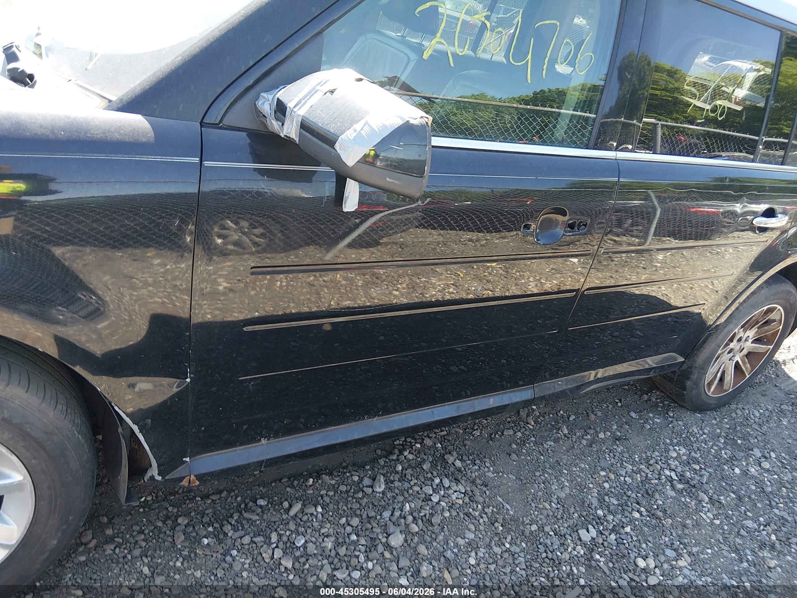 2009 Ford Flex Sel Black vin: 2FMDK52C19BA23942