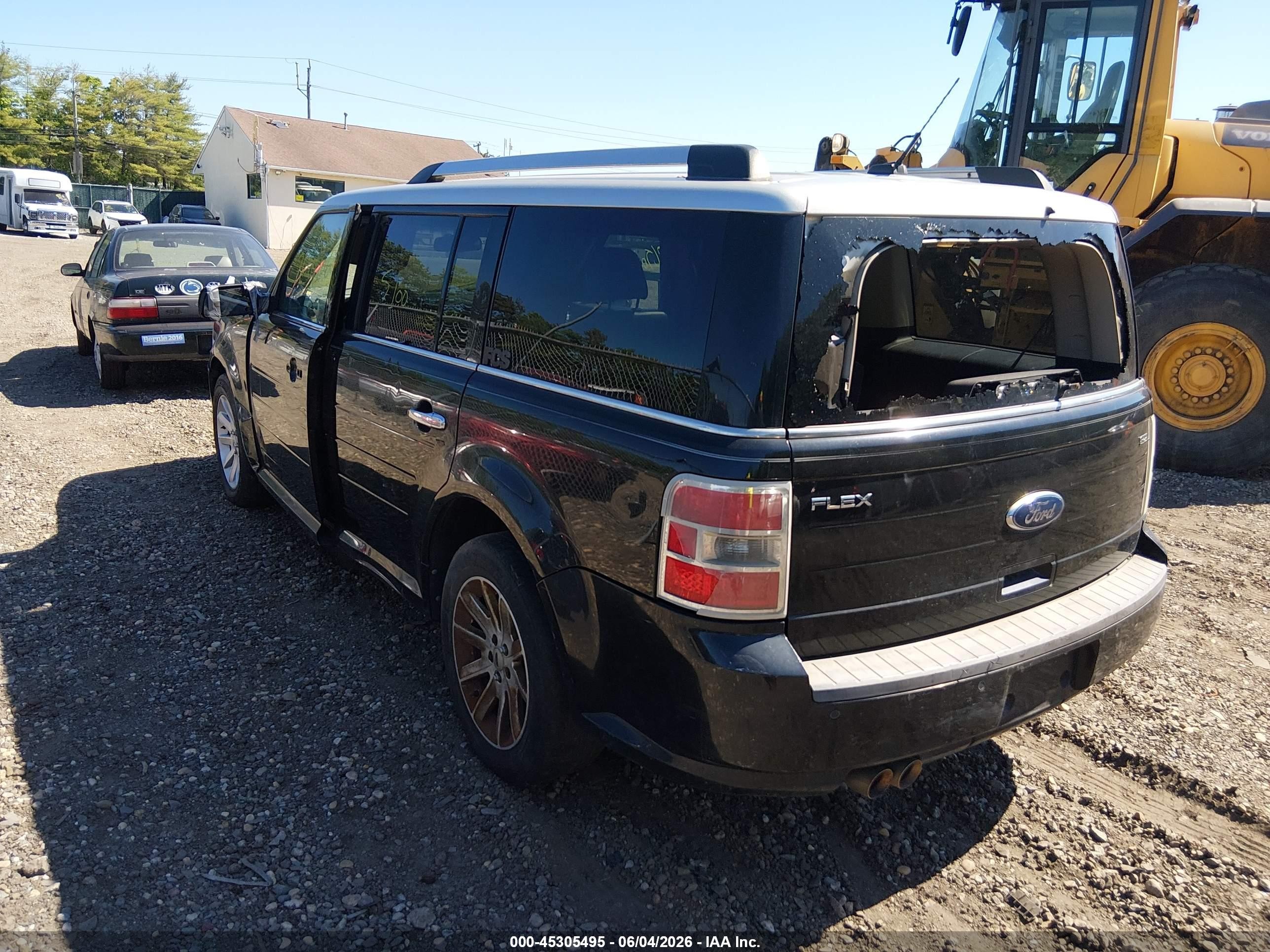2009 Ford Flex Sel Black vin: 2FMDK52C19BA23942
