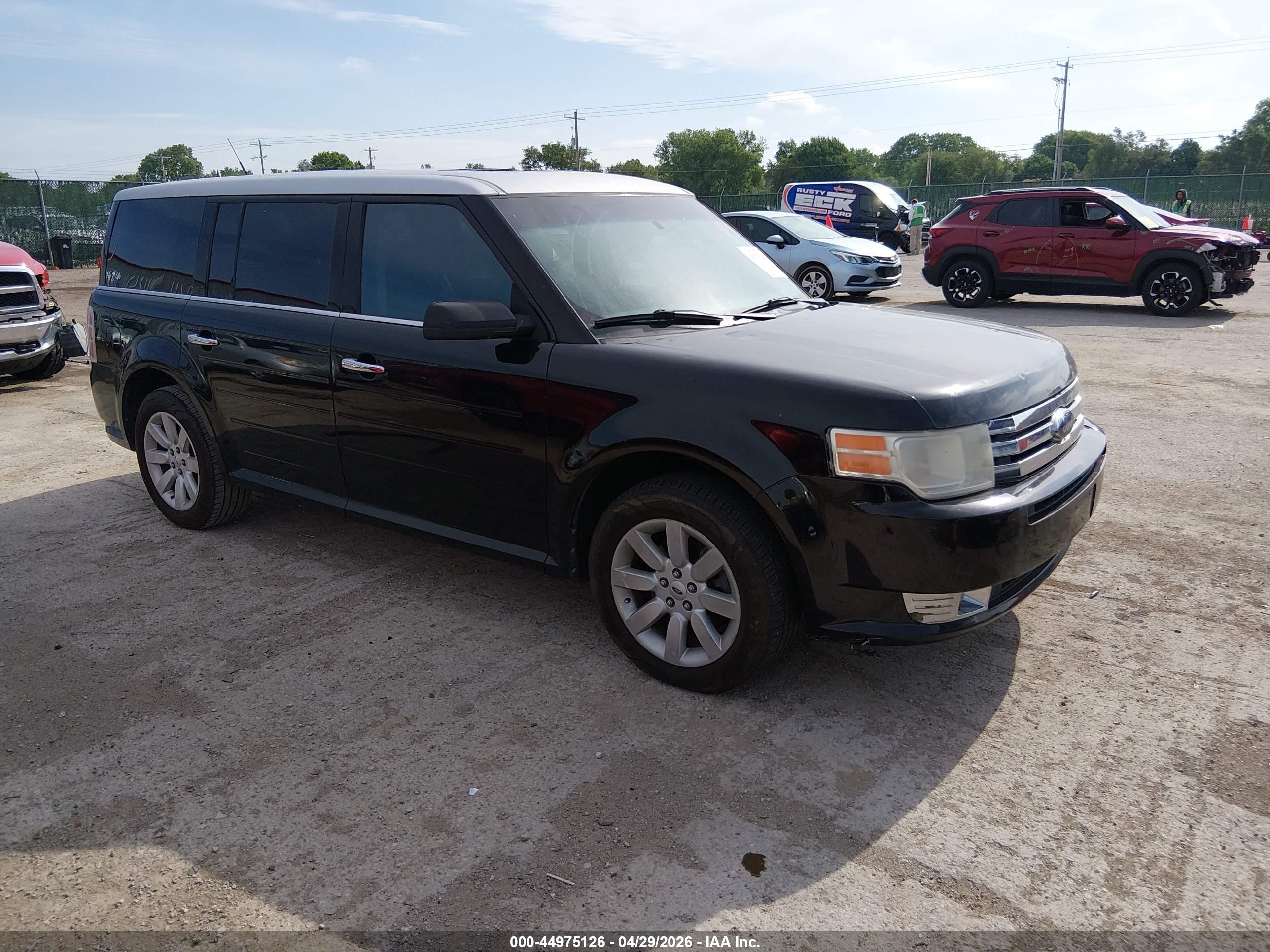 2009 Ford Flex Sel Black vin: 2FMDK52C19BA28767