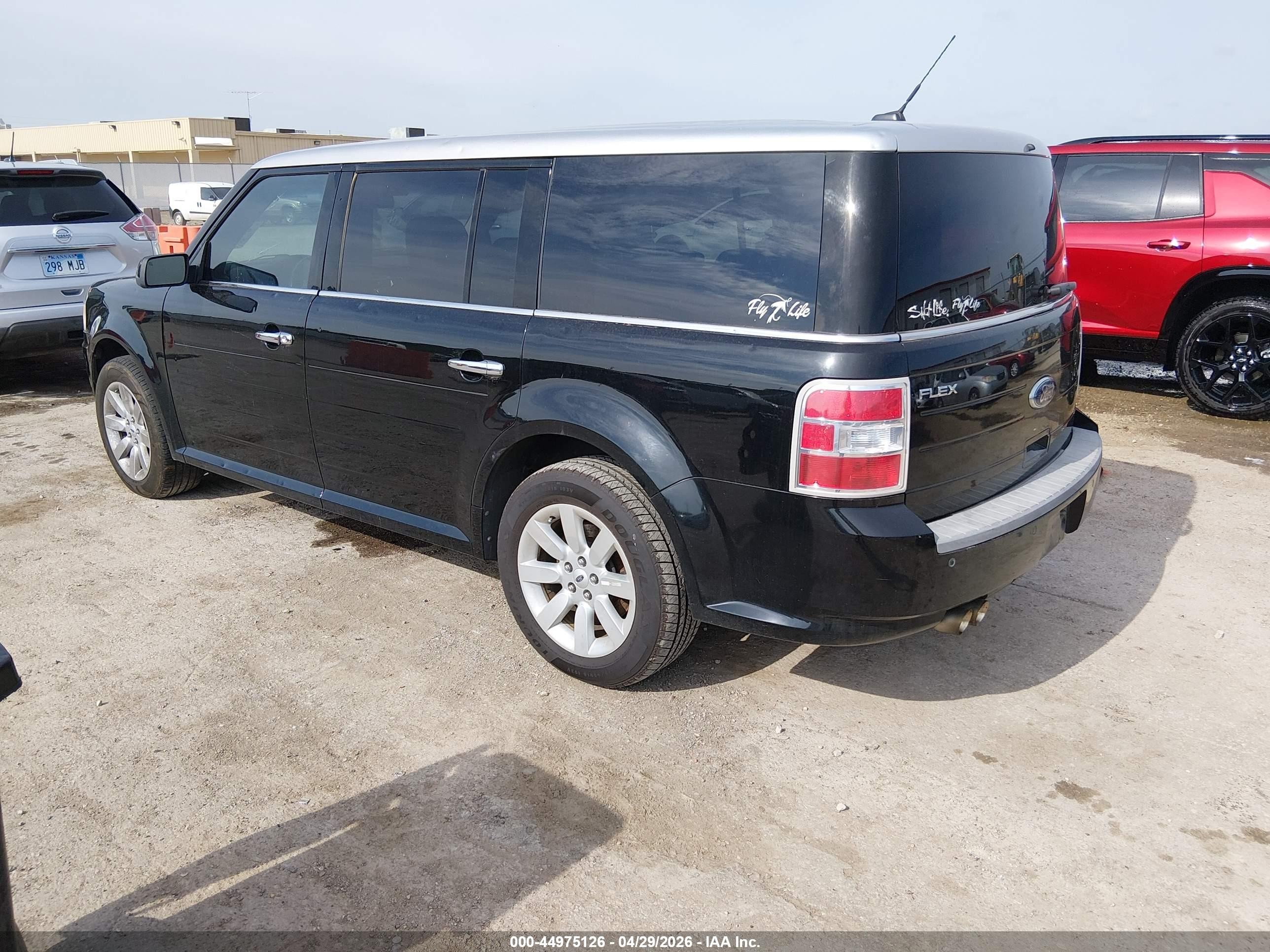 2009 Ford Flex Sel Black vin: 2FMDK52C19BA28767