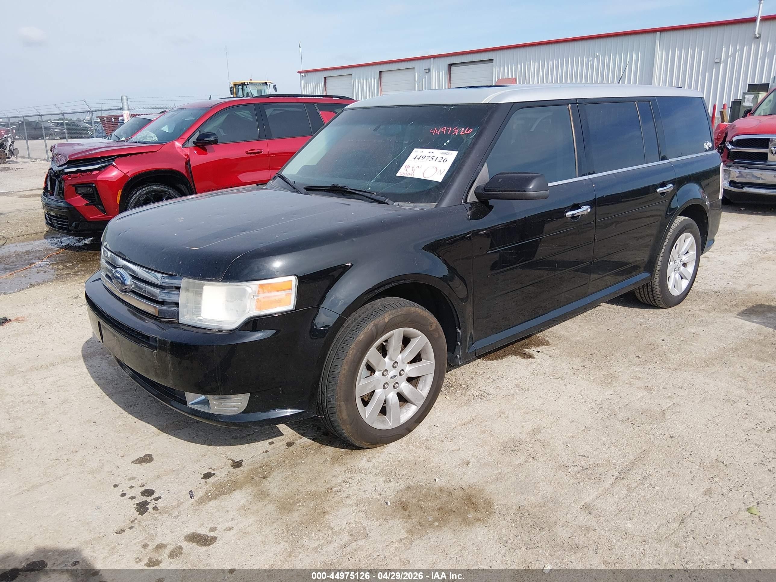 2009 Ford Flex Sel Black vin: 2FMDK52C19BA28767