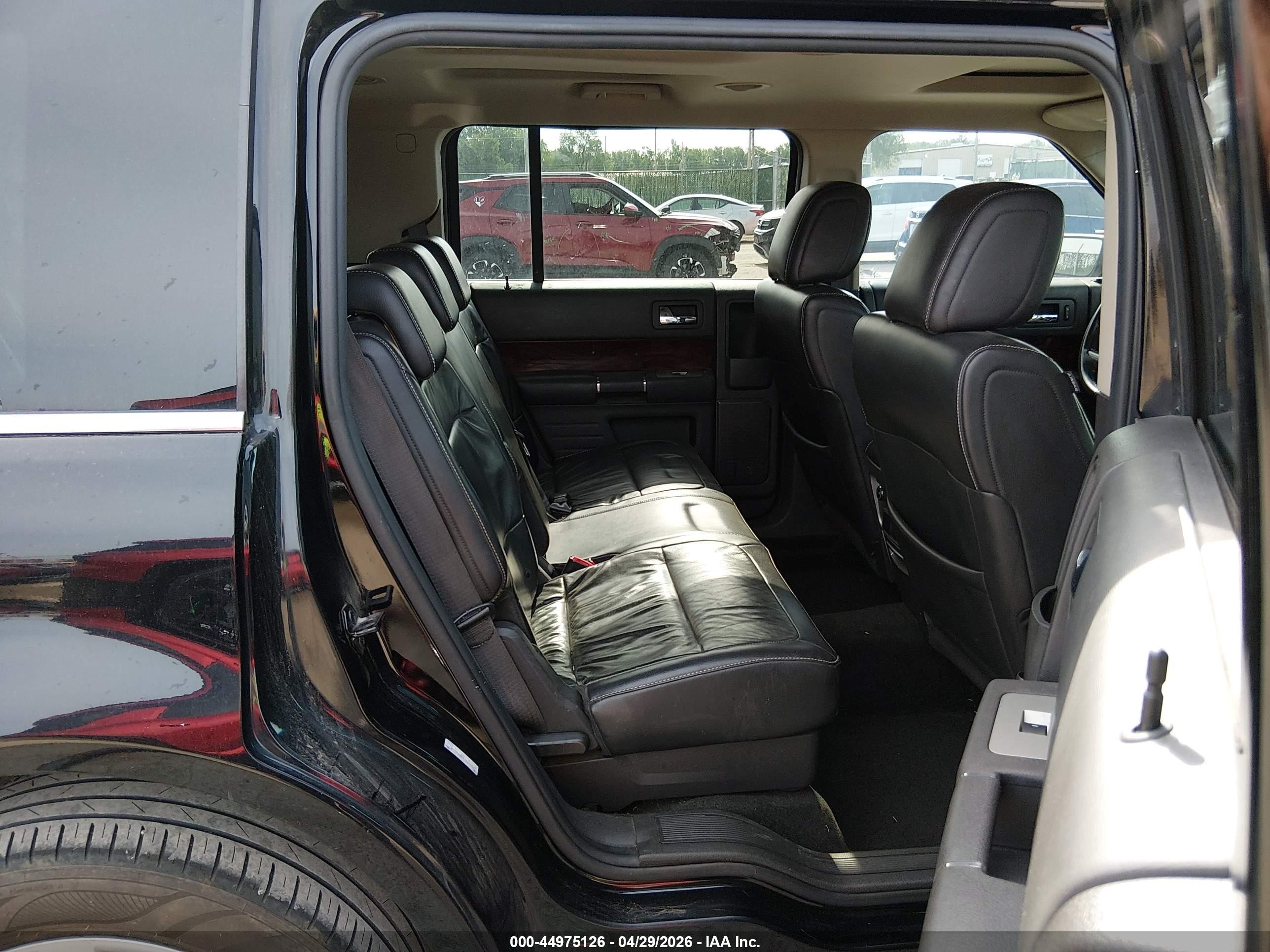 2009 Ford Flex Sel Black vin: 2FMDK52C19BA28767