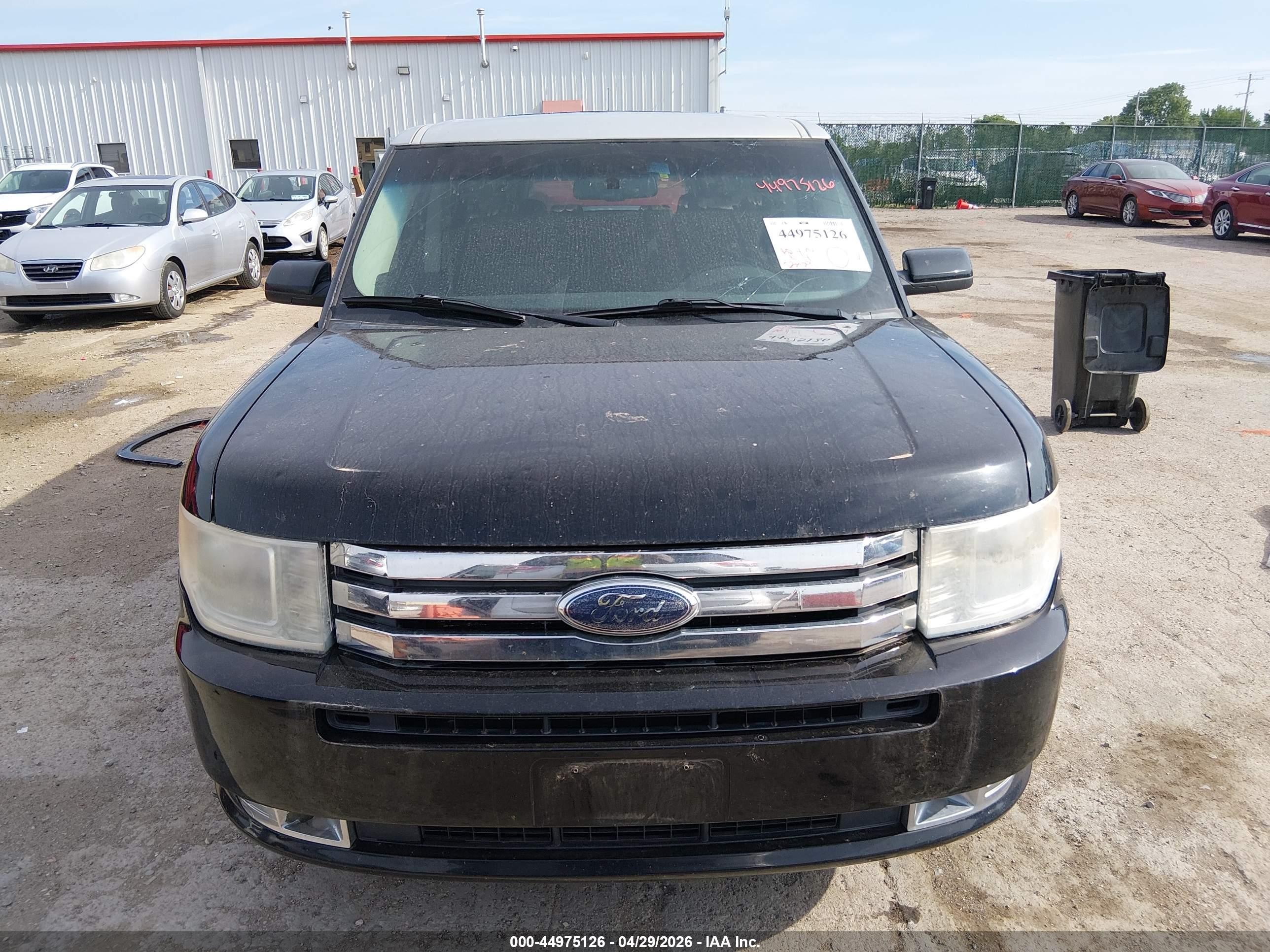 2009 Ford Flex Sel Black vin: 2FMDK52C19BA28767