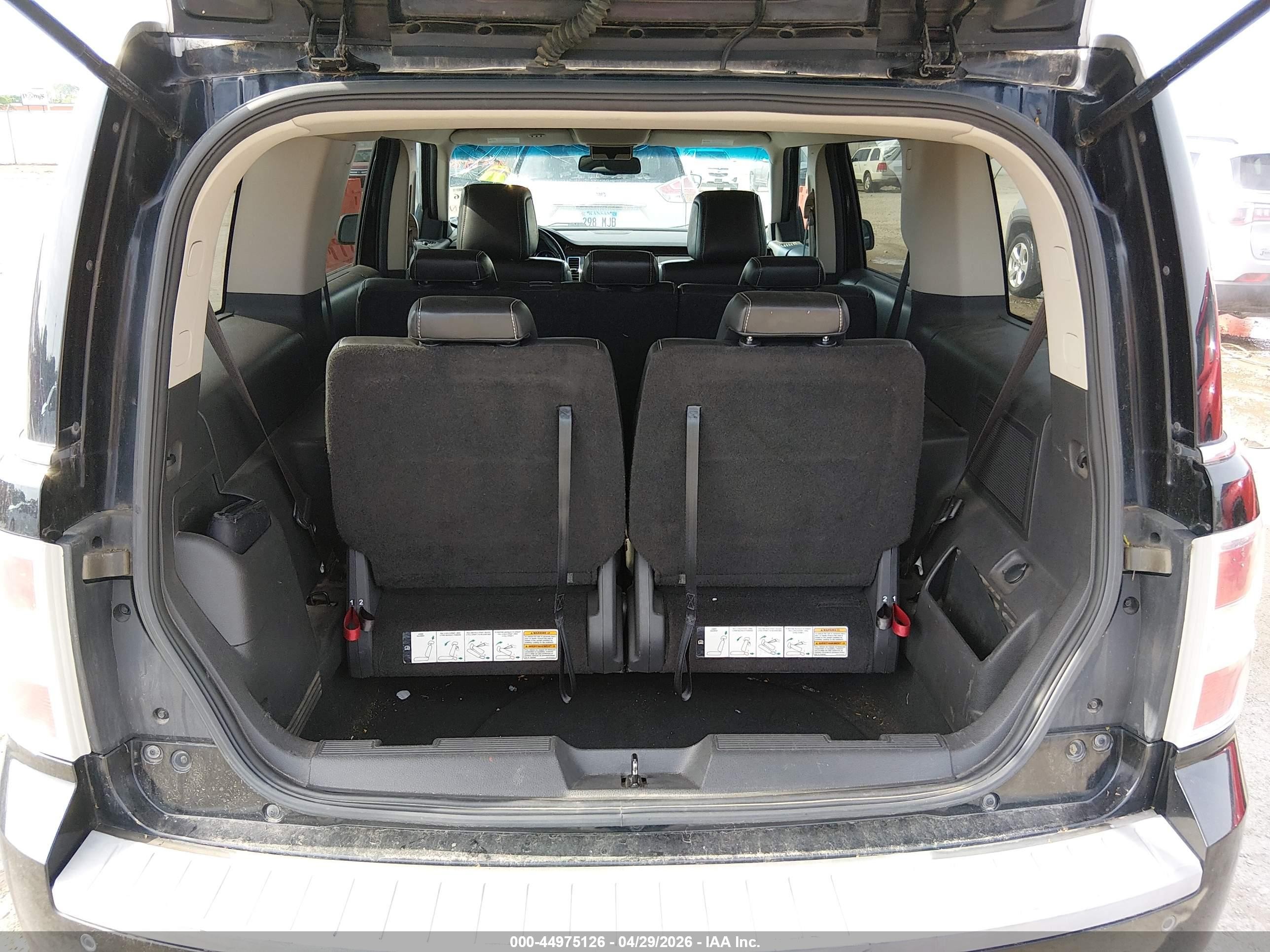 2009 Ford Flex Sel Black vin: 2FMDK52C19BA28767