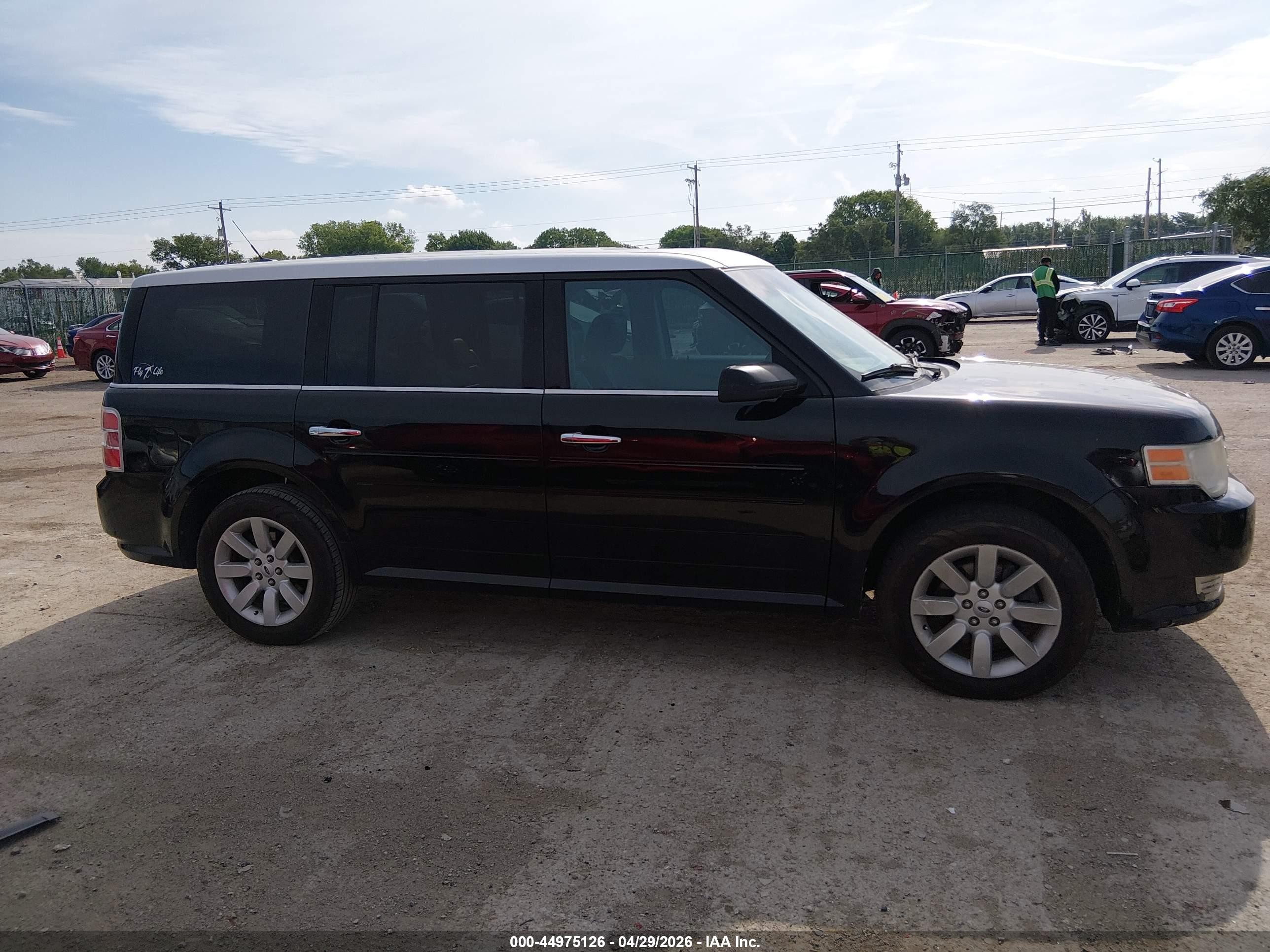 2009 Ford Flex Sel Black vin: 2FMDK52C19BA28767