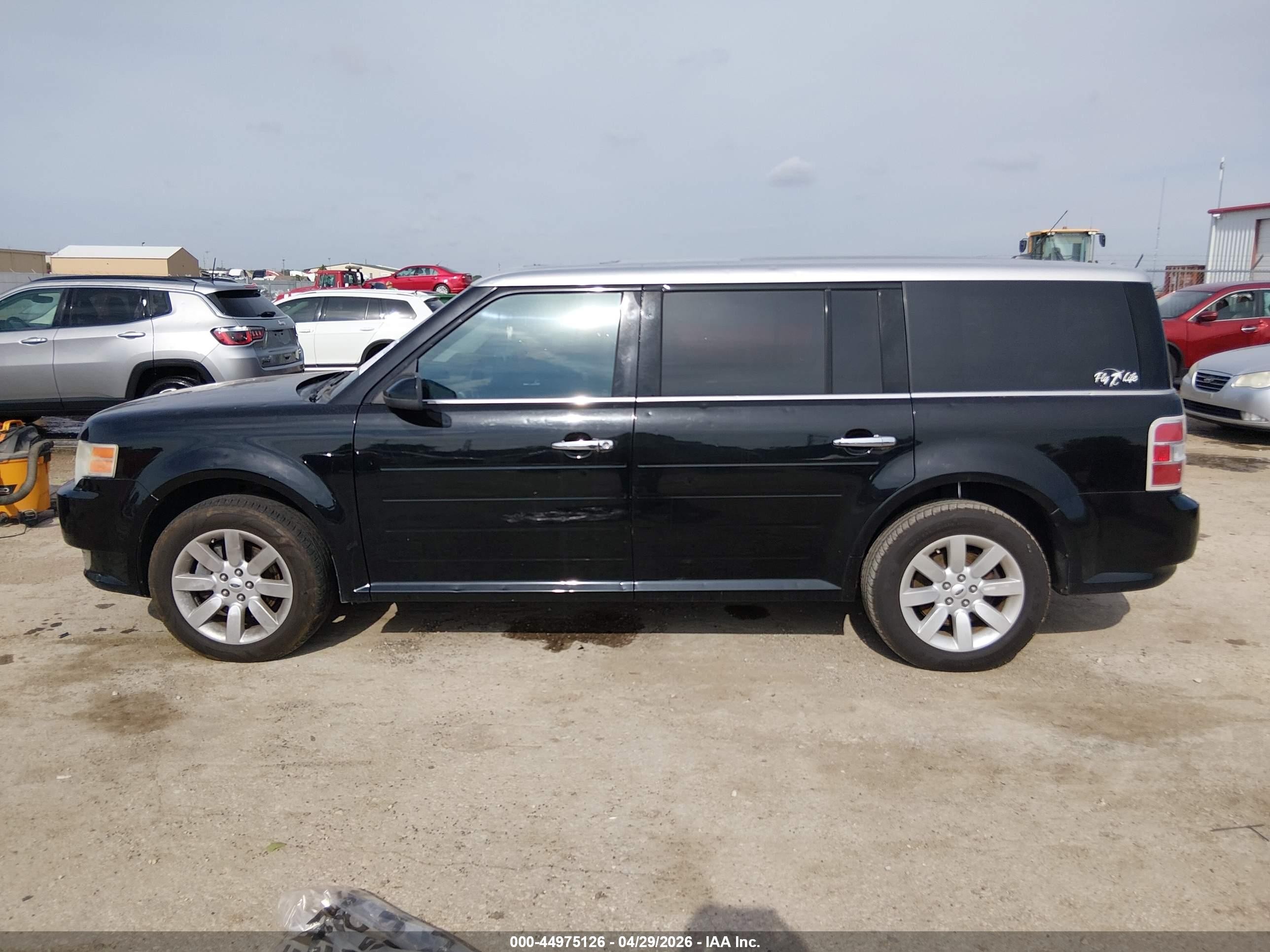 2009 Ford Flex Sel Black vin: 2FMDK52C19BA28767