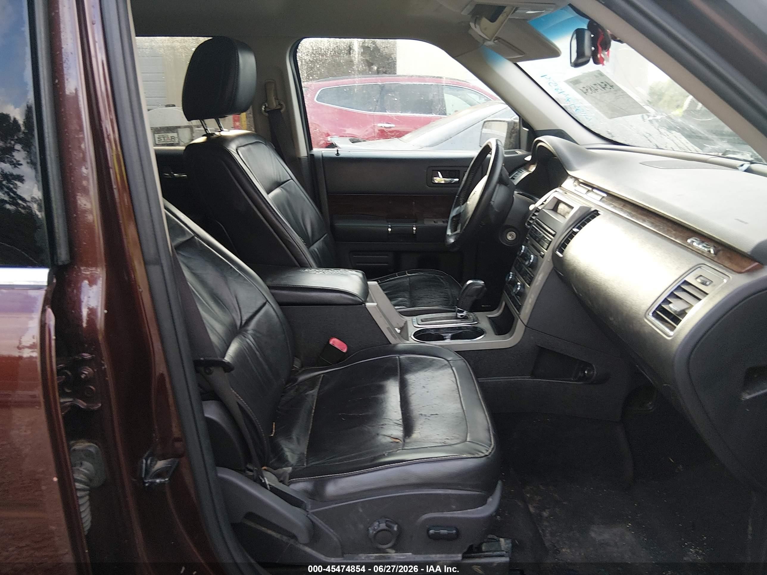 2009 Ford Flex Sel Red vin: 2FMDK52C29BA50678