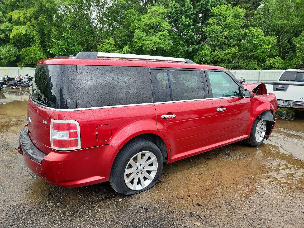 2009 Ford Flex Sel Red vin: 2FMDK52C39BA04616