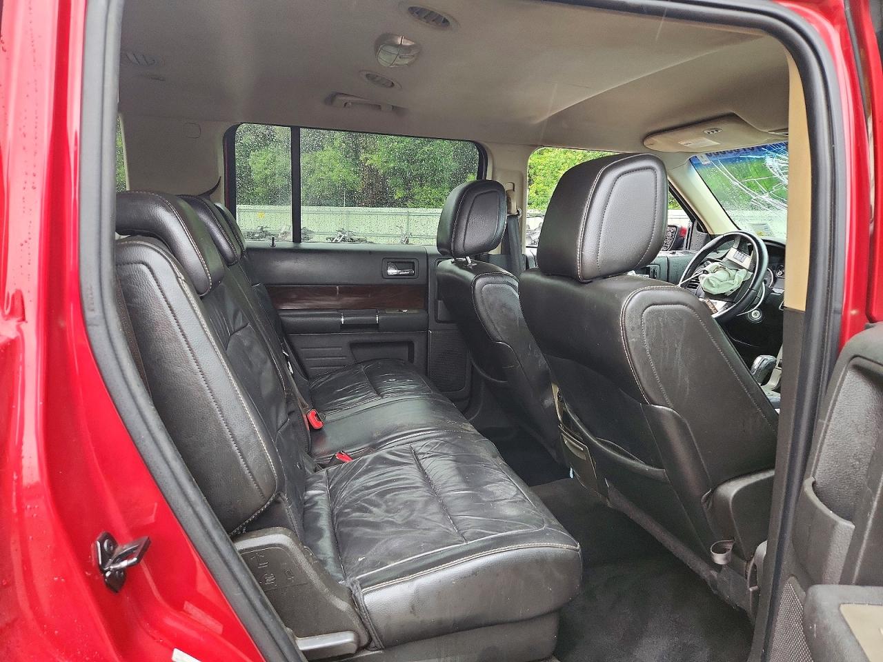 2009 Ford Flex Sel Red vin: 2FMDK52C39BA04616