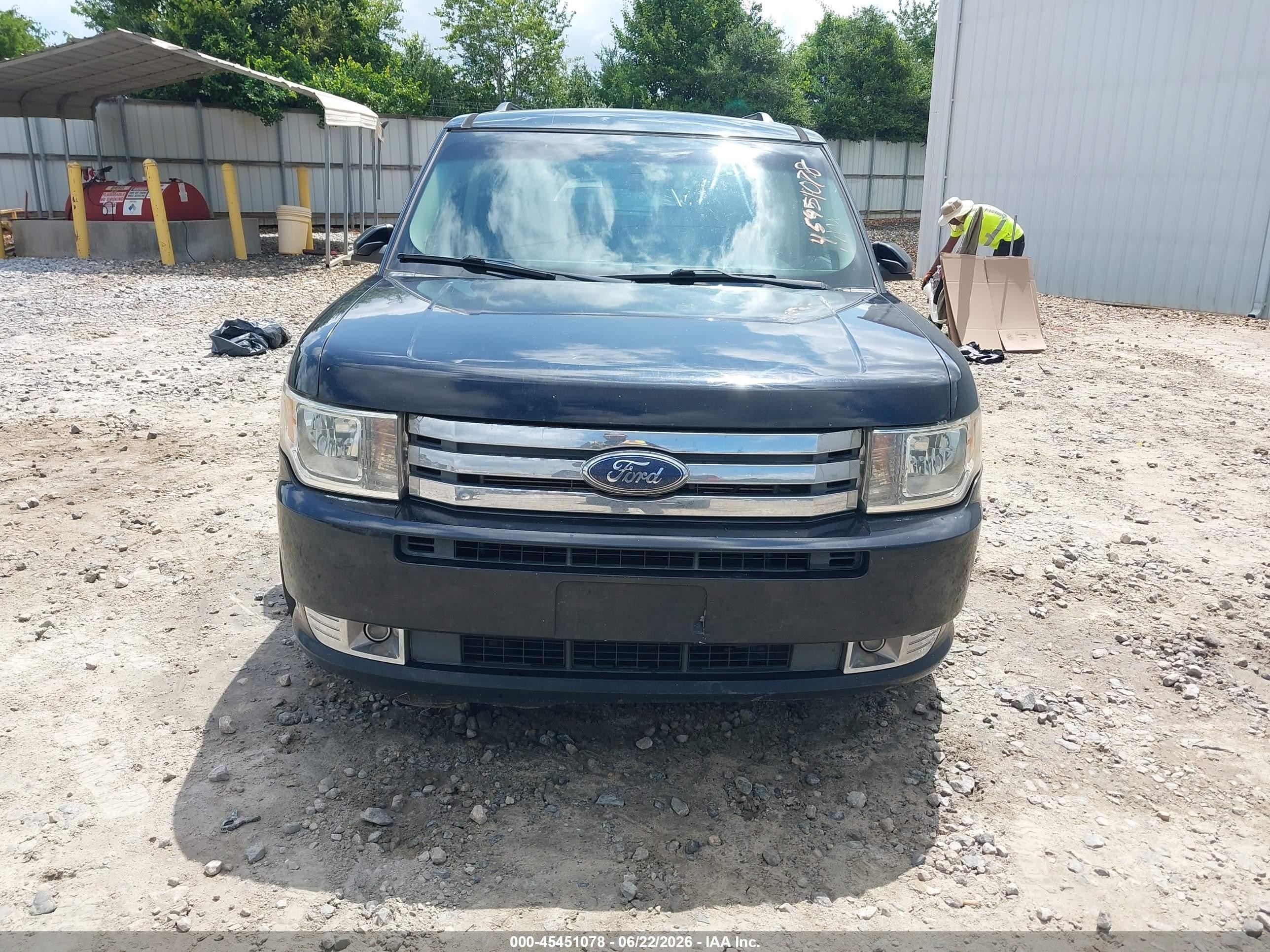 2009 Ford Flex Sel Black vin: 2FMDK52C39BA17804