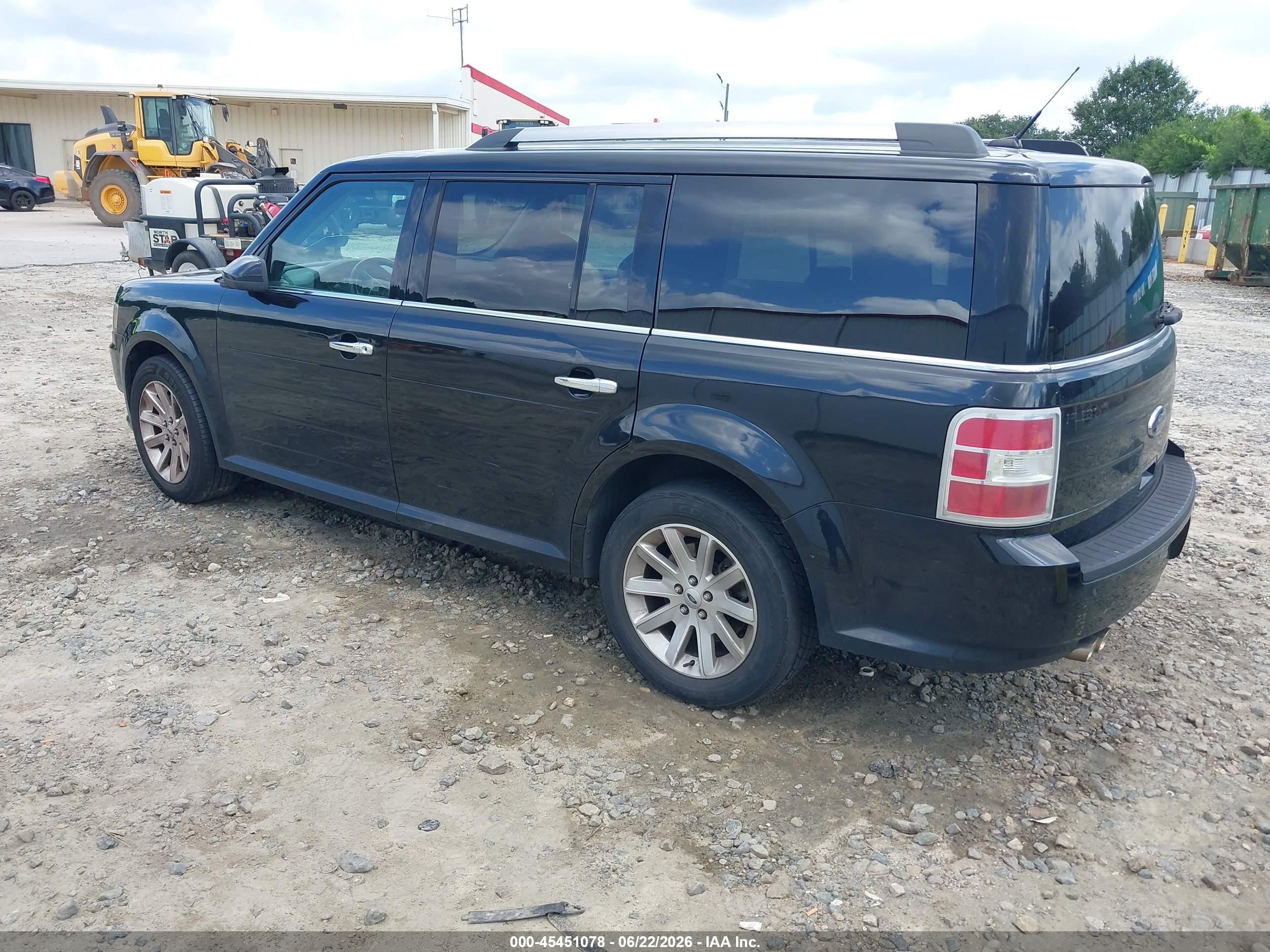 2009 Ford Flex Sel Black vin: 2FMDK52C39BA17804