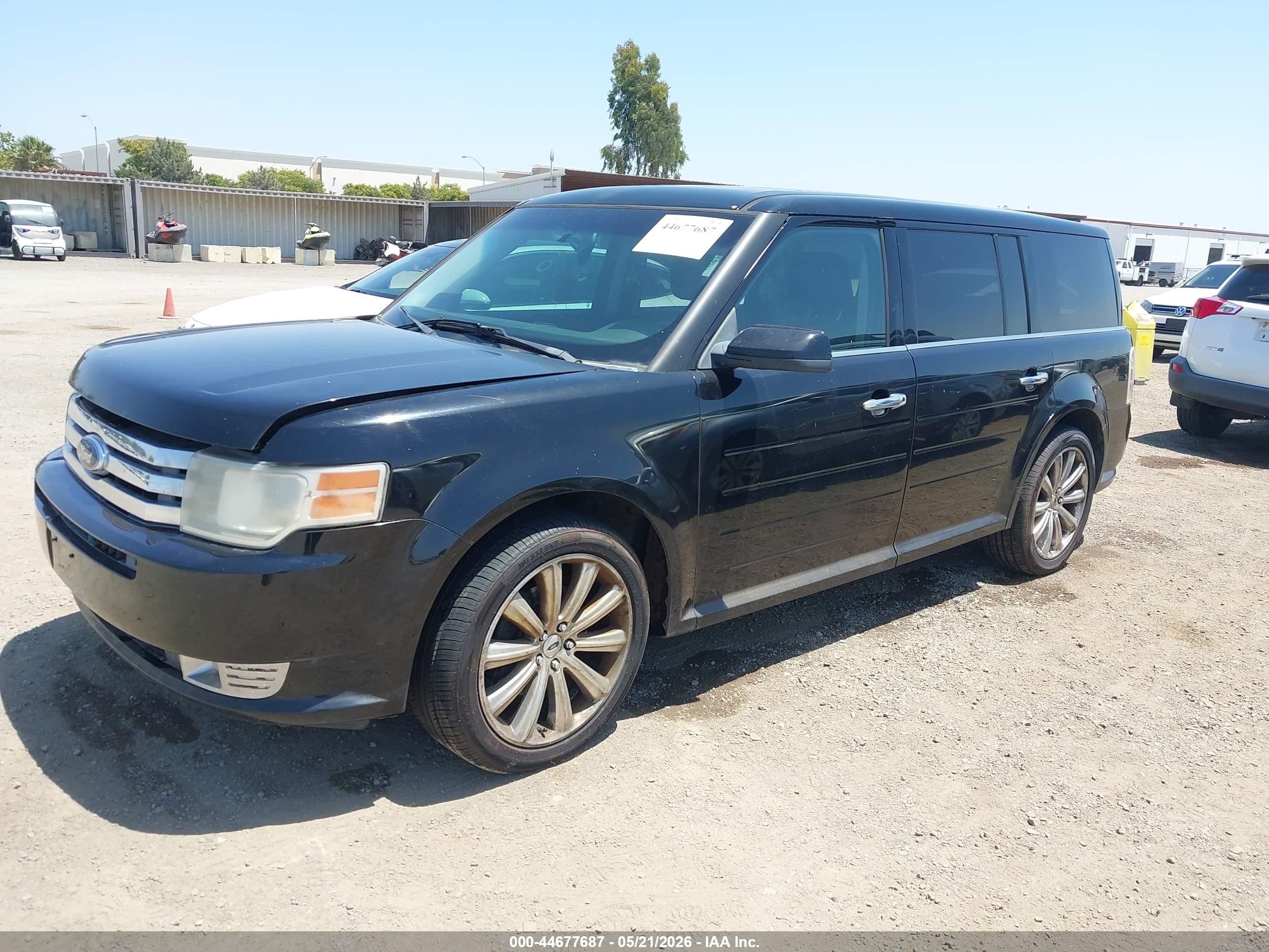 2009 Ford Flex Sel Black vin: 2FMDK52C39BA19228