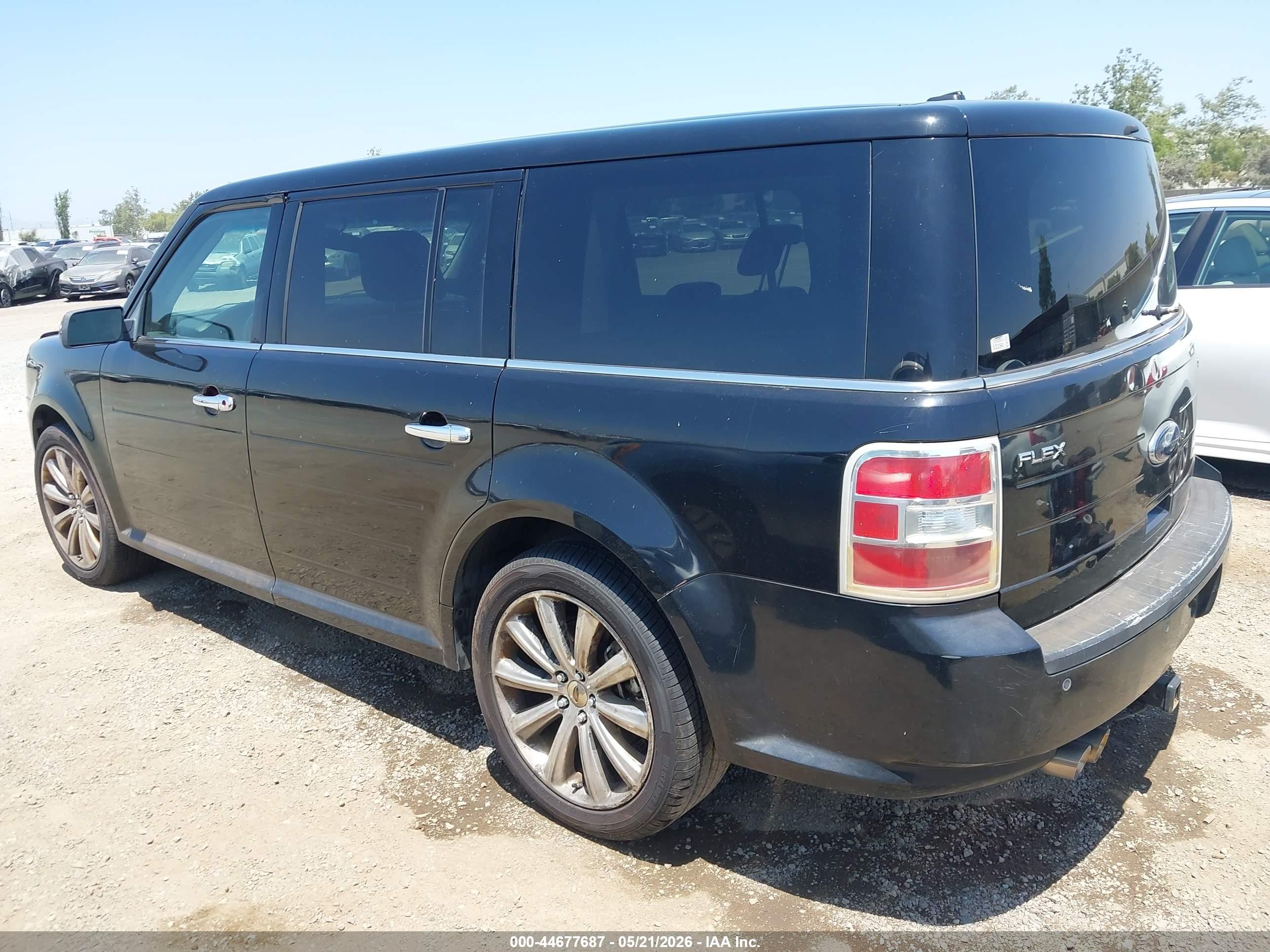 2009 Ford Flex Sel Black vin: 2FMDK52C39BA19228