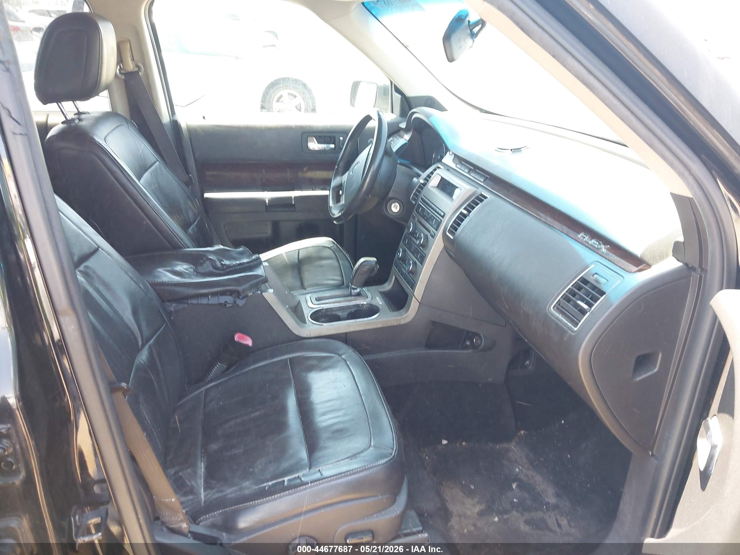 2009 Ford Flex Sel Black vin: 2FMDK52C39BA19228