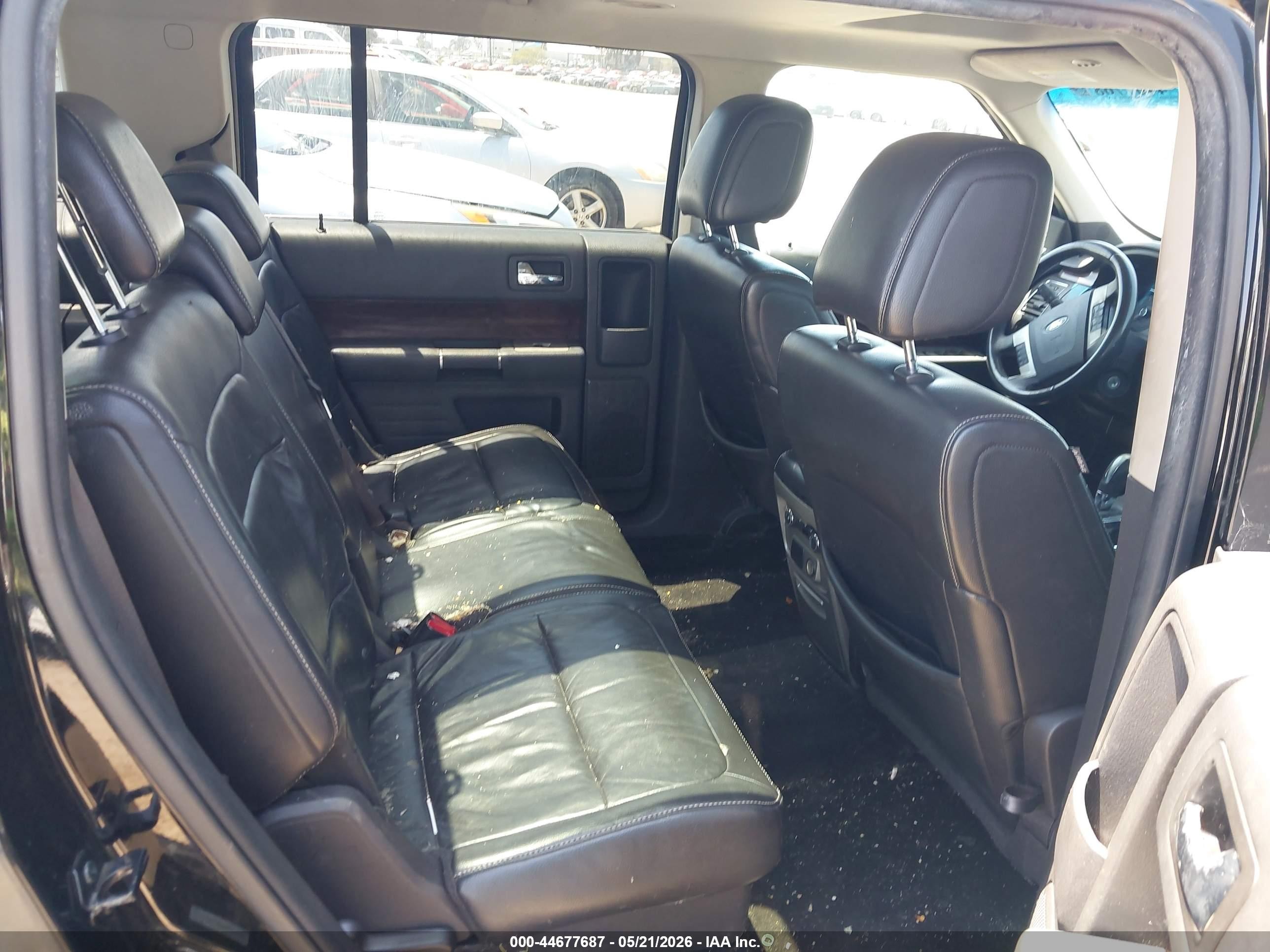 2009 Ford Flex Sel Black vin: 2FMDK52C39BA19228