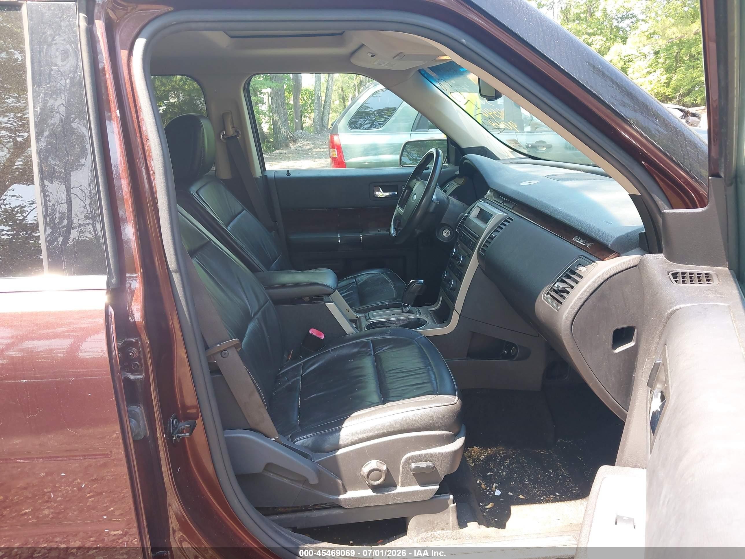 2009 Ford Flex Sel Purple vin: 2FMDK52C39BA31752