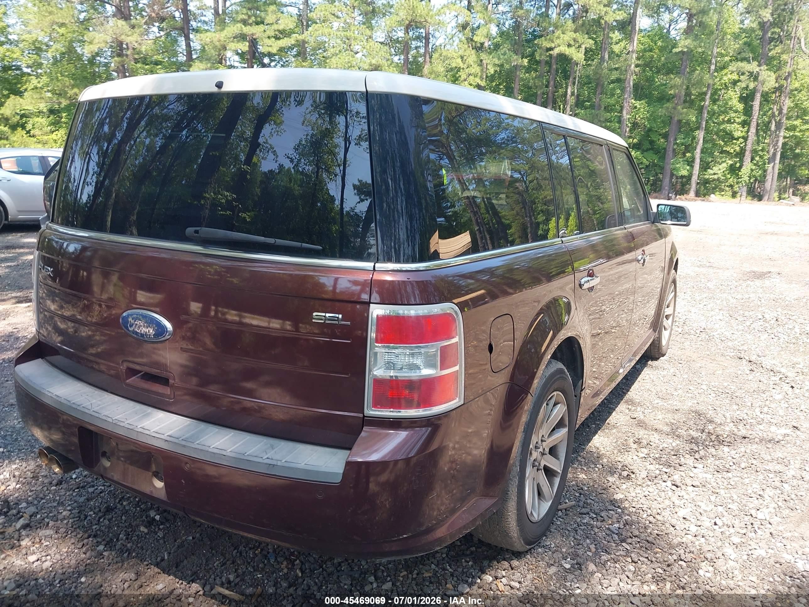 2009 Ford Flex Sel Purple vin: 2FMDK52C39BA31752