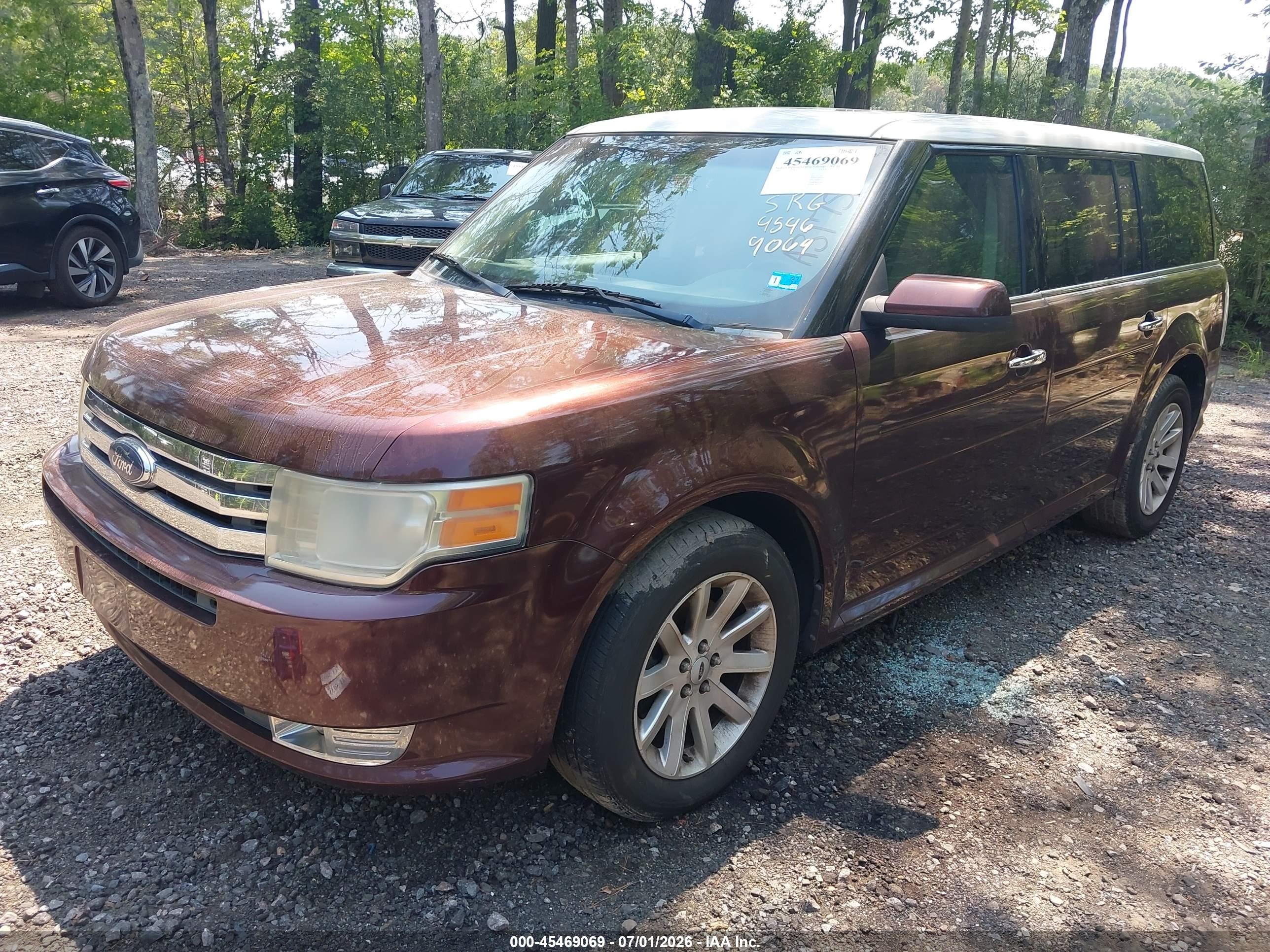 2009 Ford Flex Sel Purple vin: 2FMDK52C39BA31752