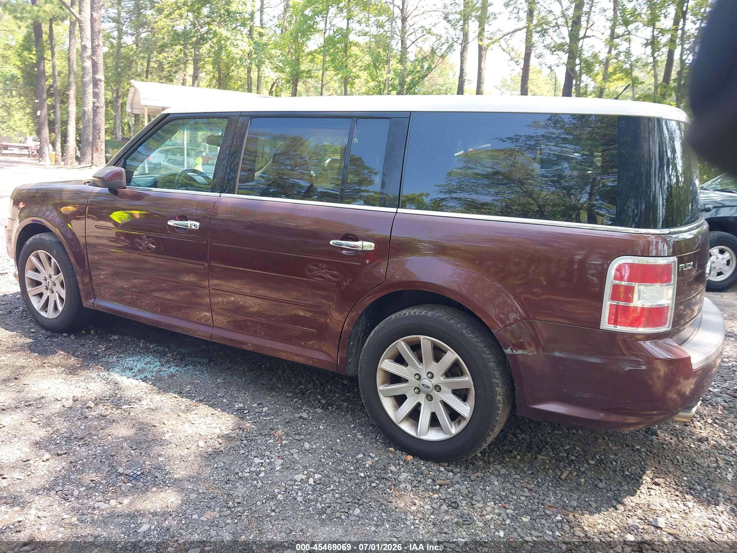 2009 Ford Flex Sel Purple vin: 2FMDK52C39BA31752