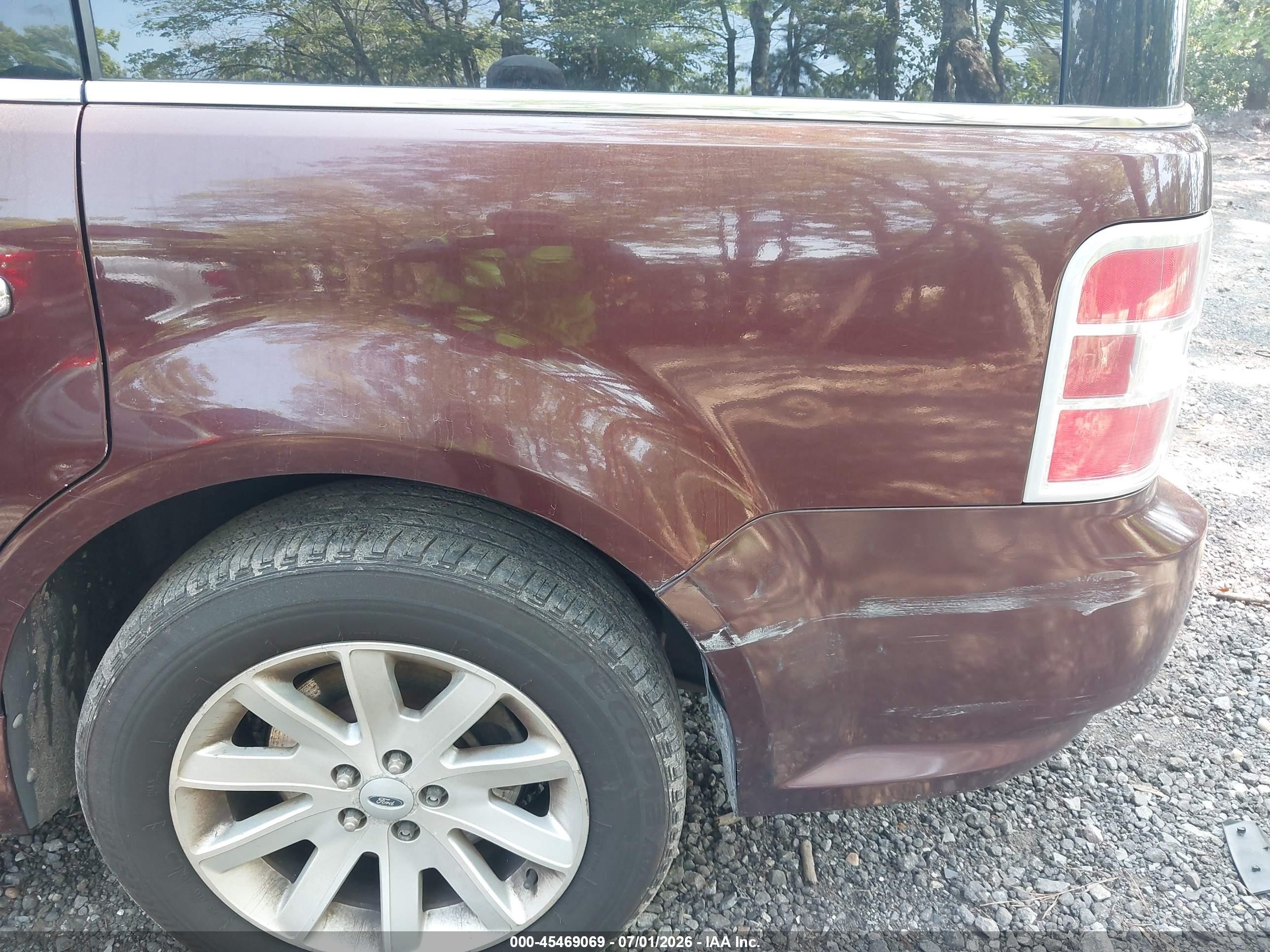 2009 Ford Flex Sel Purple vin: 2FMDK52C39BA31752