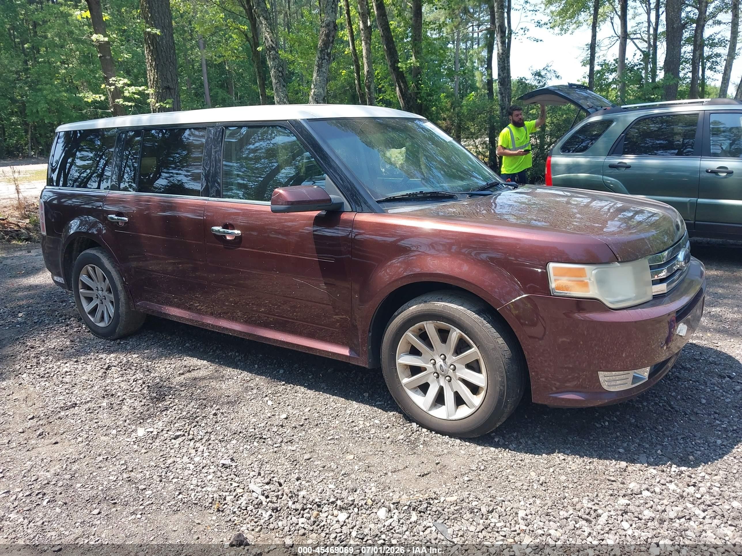 2009 Ford Flex Sel Purple vin: 2FMDK52C39BA31752