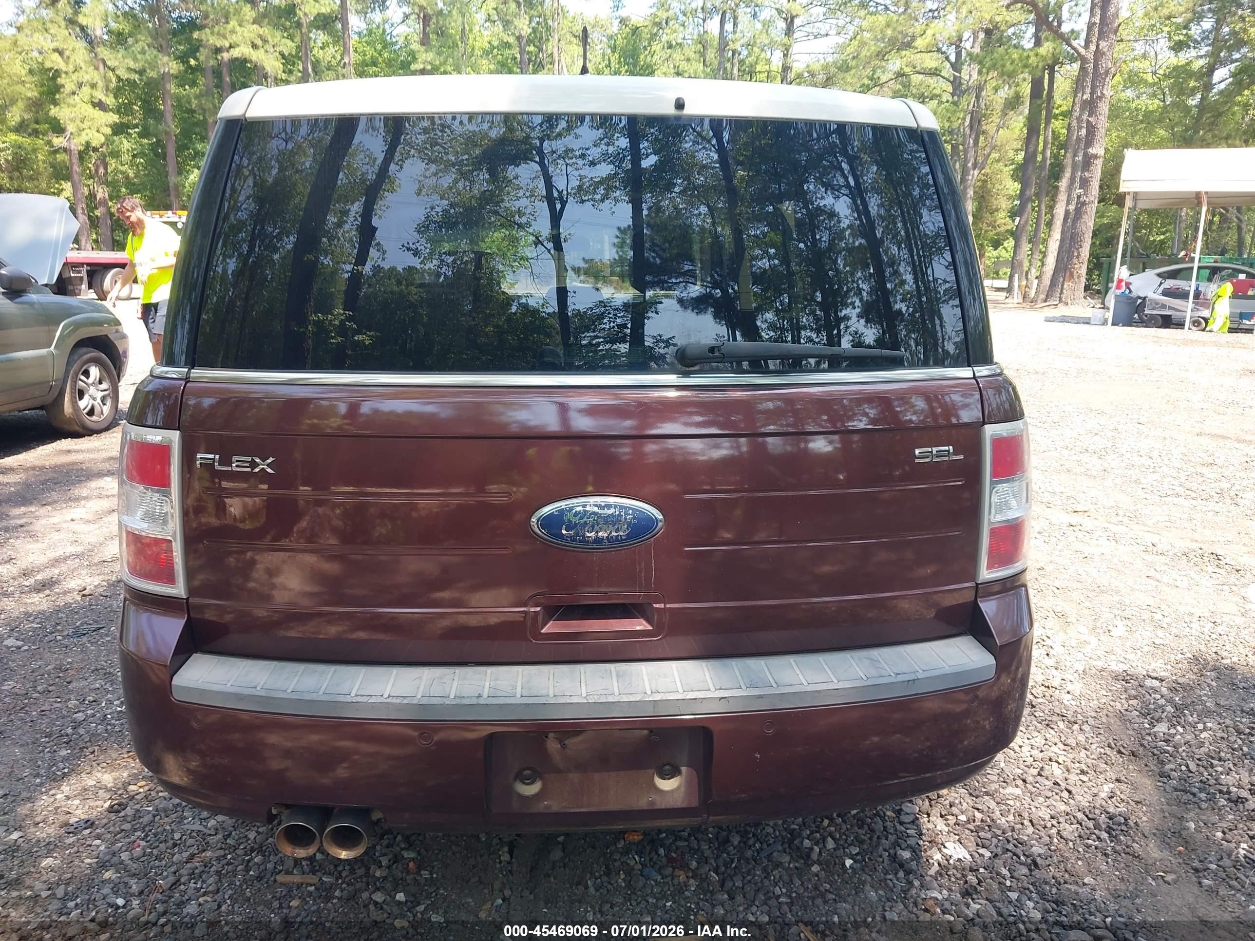 2009 Ford Flex Sel Purple vin: 2FMDK52C39BA31752