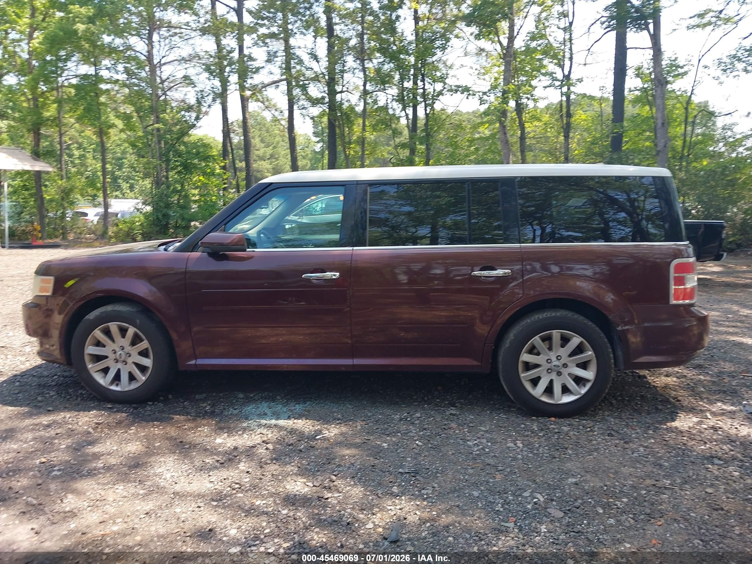 2009 Ford Flex Sel Purple vin: 2FMDK52C39BA31752