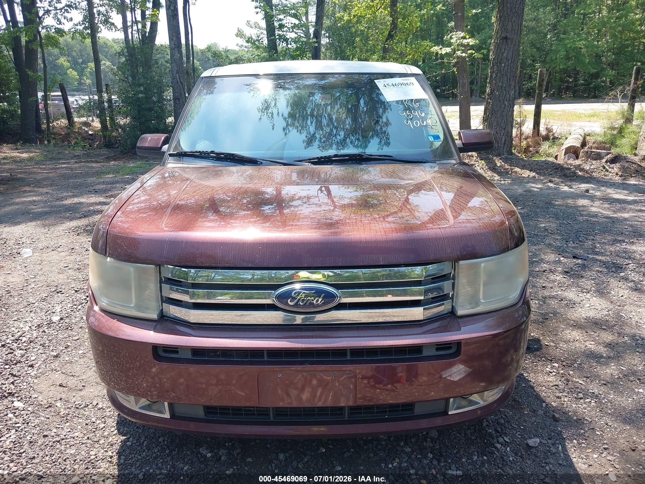 2009 Ford Flex Sel Purple vin: 2FMDK52C39BA31752