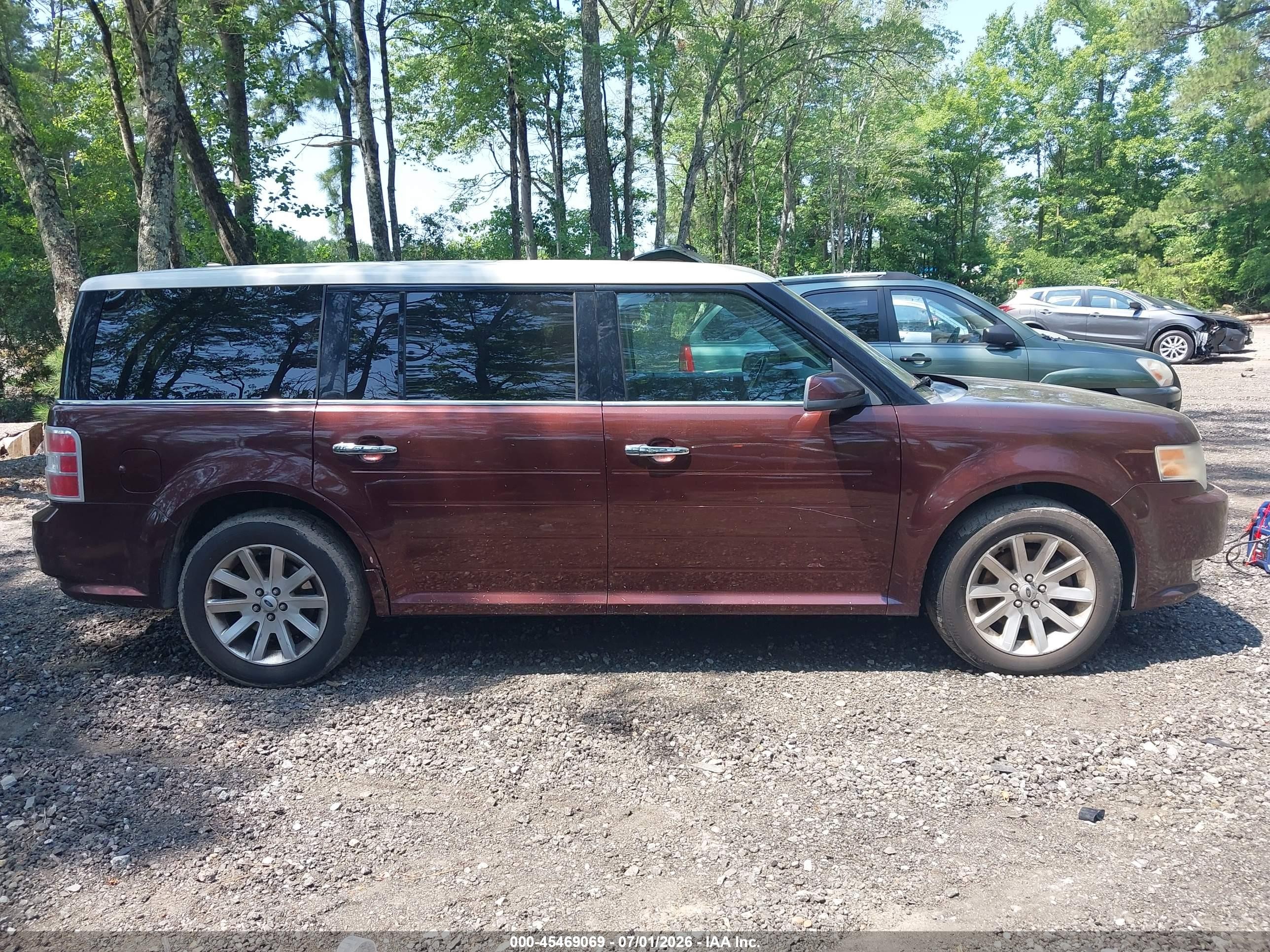 2009 Ford Flex Sel Purple vin: 2FMDK52C39BA31752