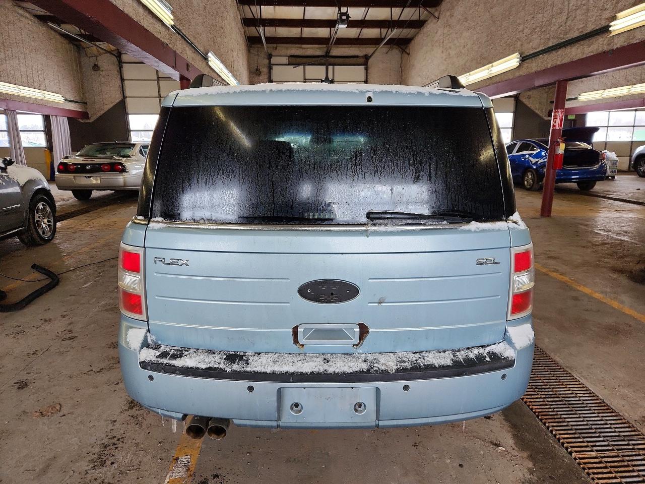 2009 Ford Flex Sel Blue vin: 2FMDK52C49BA03801