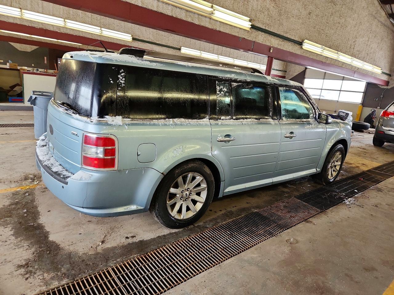 2009 Ford Flex Sel Blue vin: 2FMDK52C49BA03801