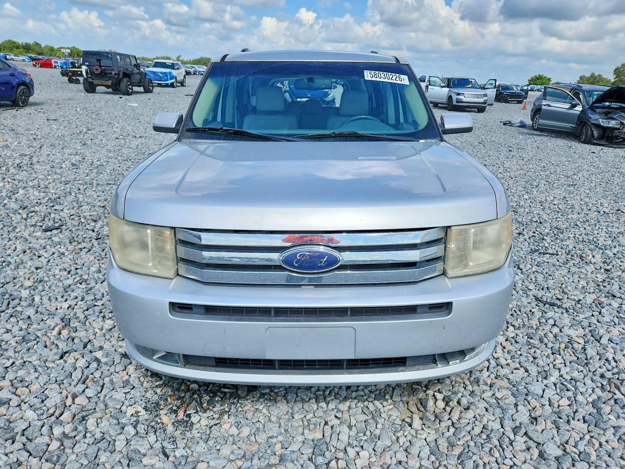 2009 Ford Flex Sel Silver vin: 2FMDK52C49BA20744