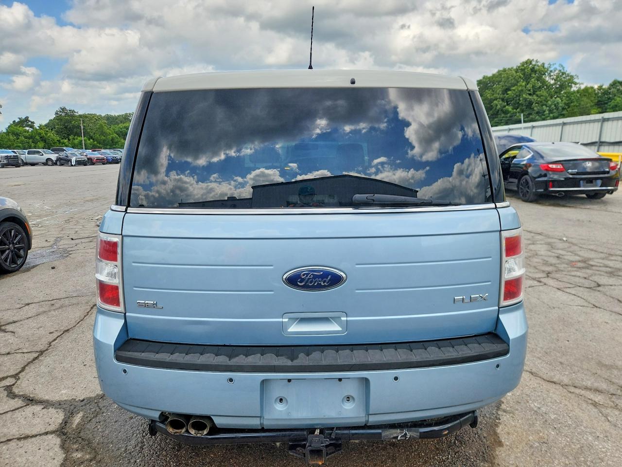 2009 Ford Flex Sel Blue vin: 2FMDK52C49BA26964