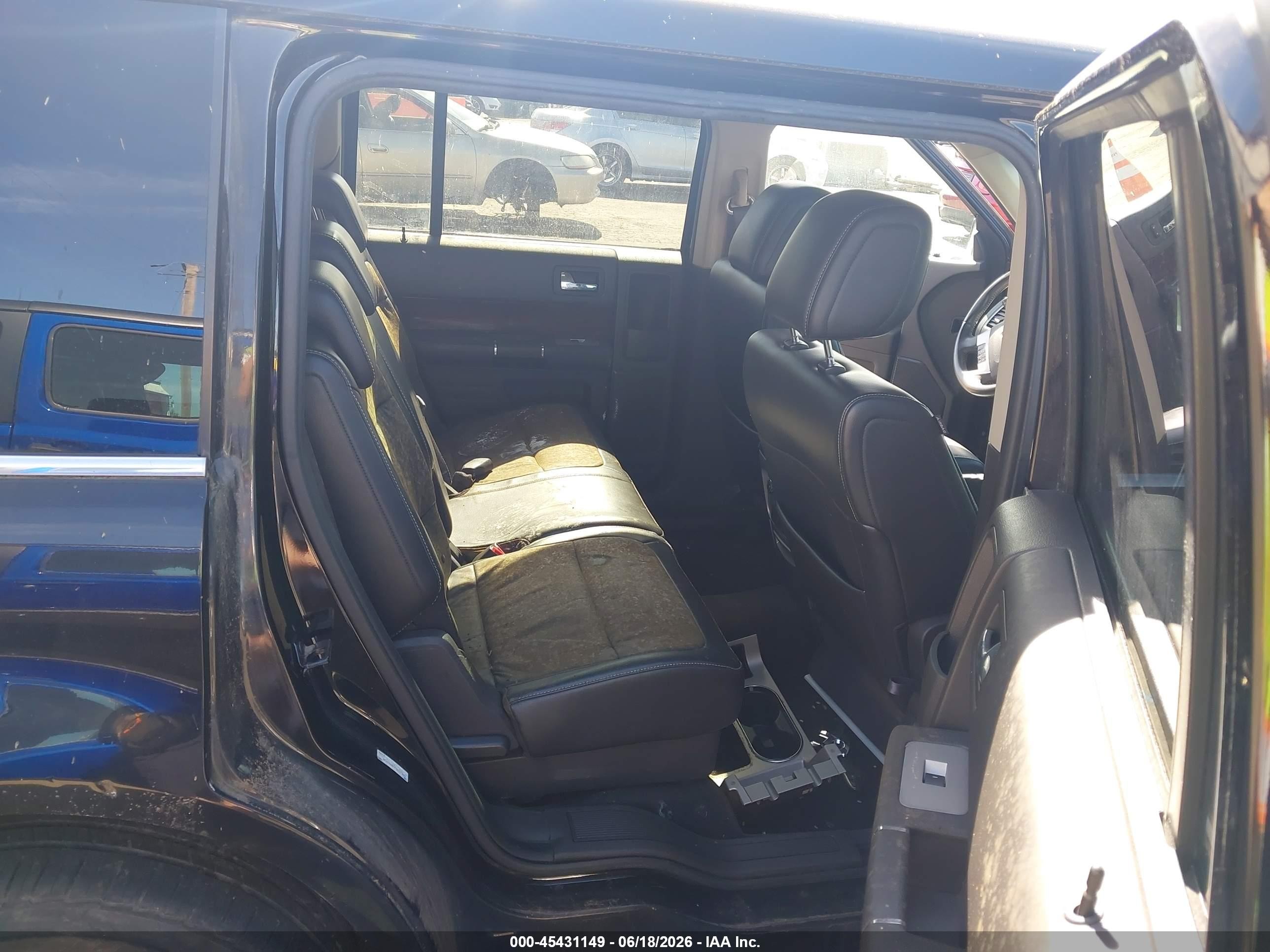 2009 Ford Flex Sel Black vin: 2FMDK52C49BA37544